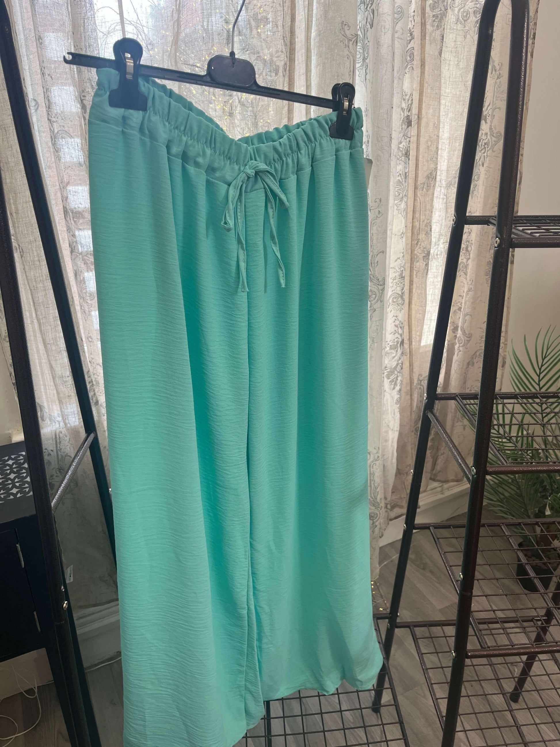 Elegant Wide Leg Palazzo Trousers