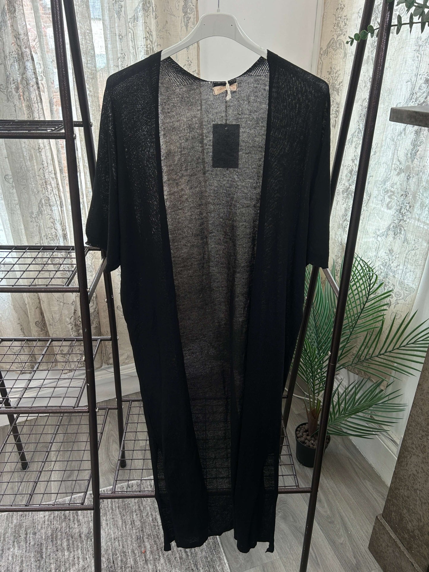 Longline Lightweight Floaty Cardigan