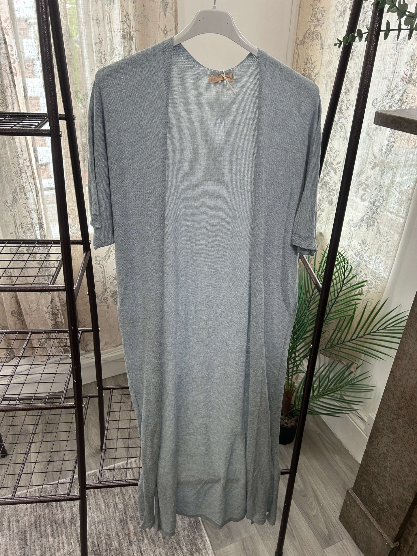 Longline Lightweight Floaty Cardigan