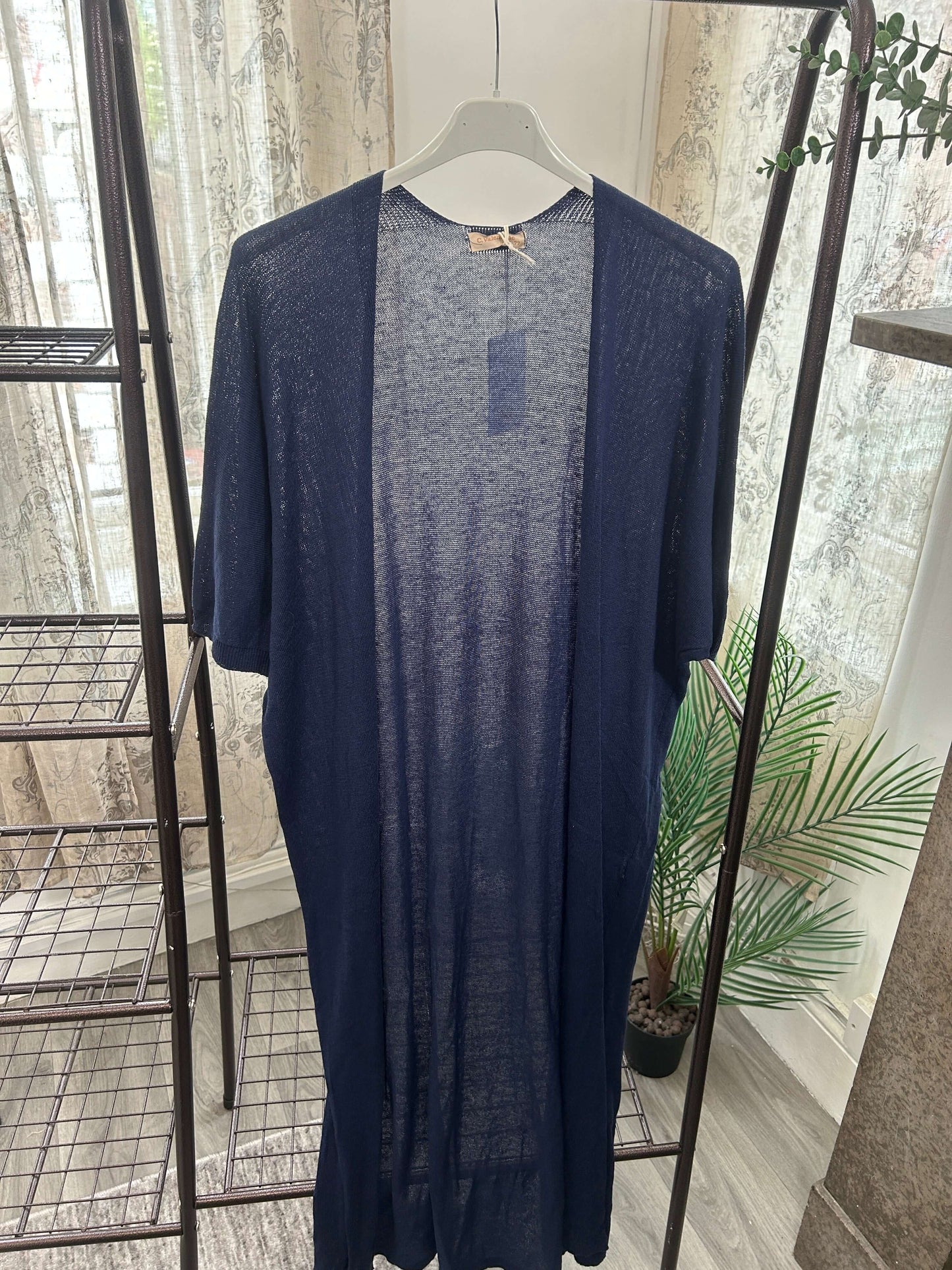 Longline Lightweight Floaty Cardigan
