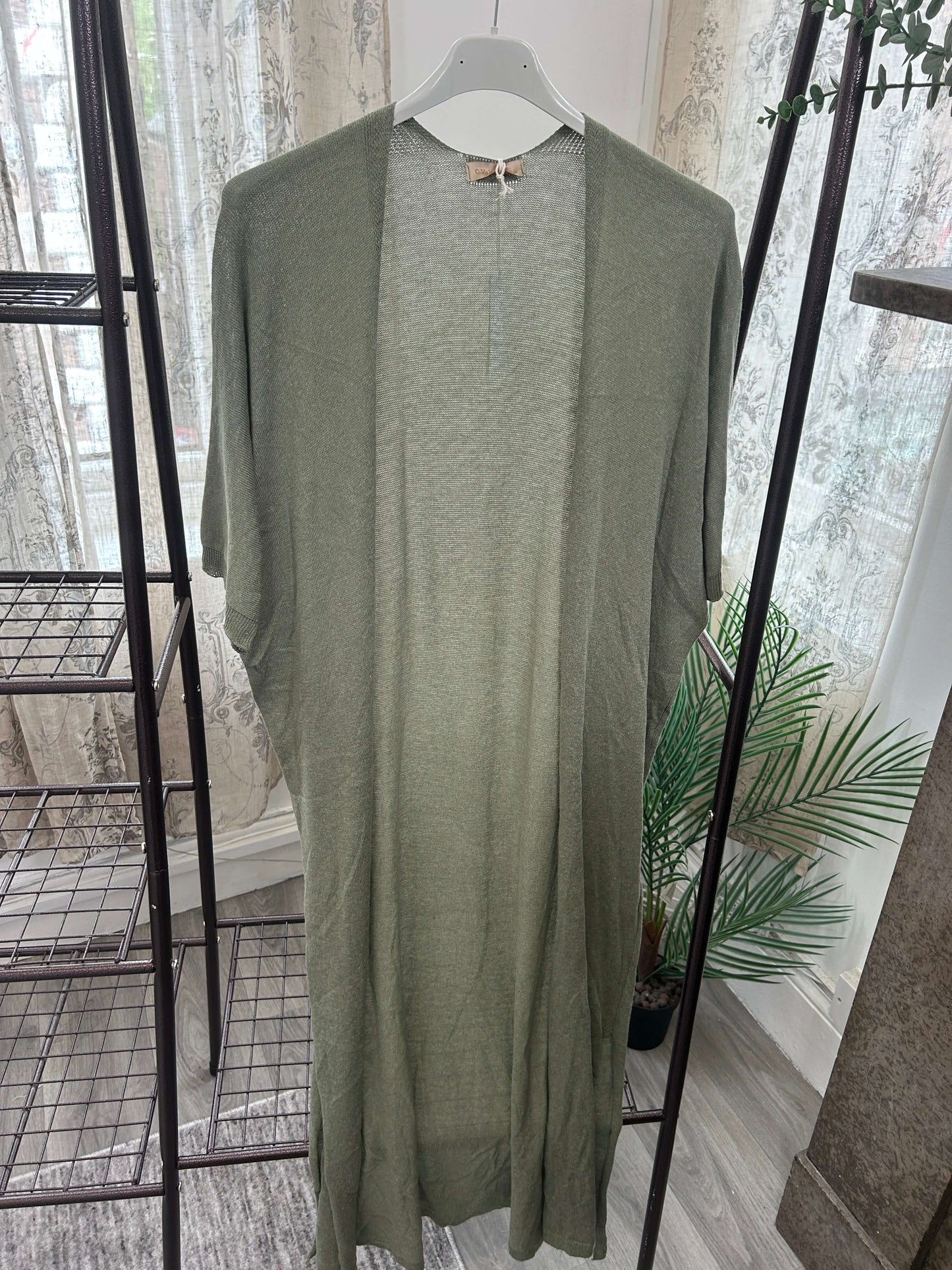 Longline Lightweight Floaty Cardigan
