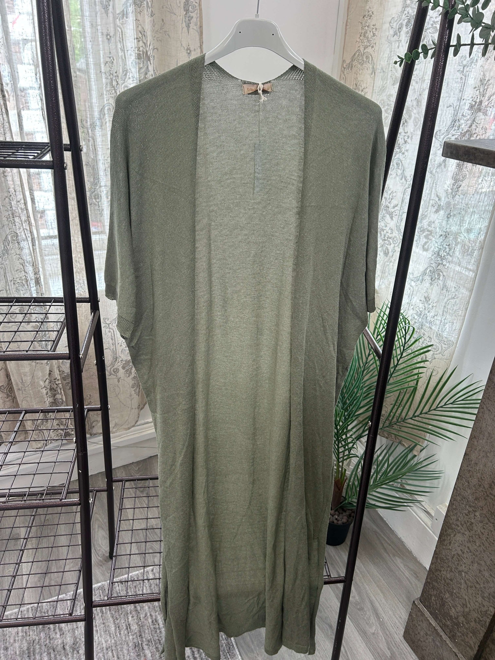 Longline Lightweight Floaty Cardigan
