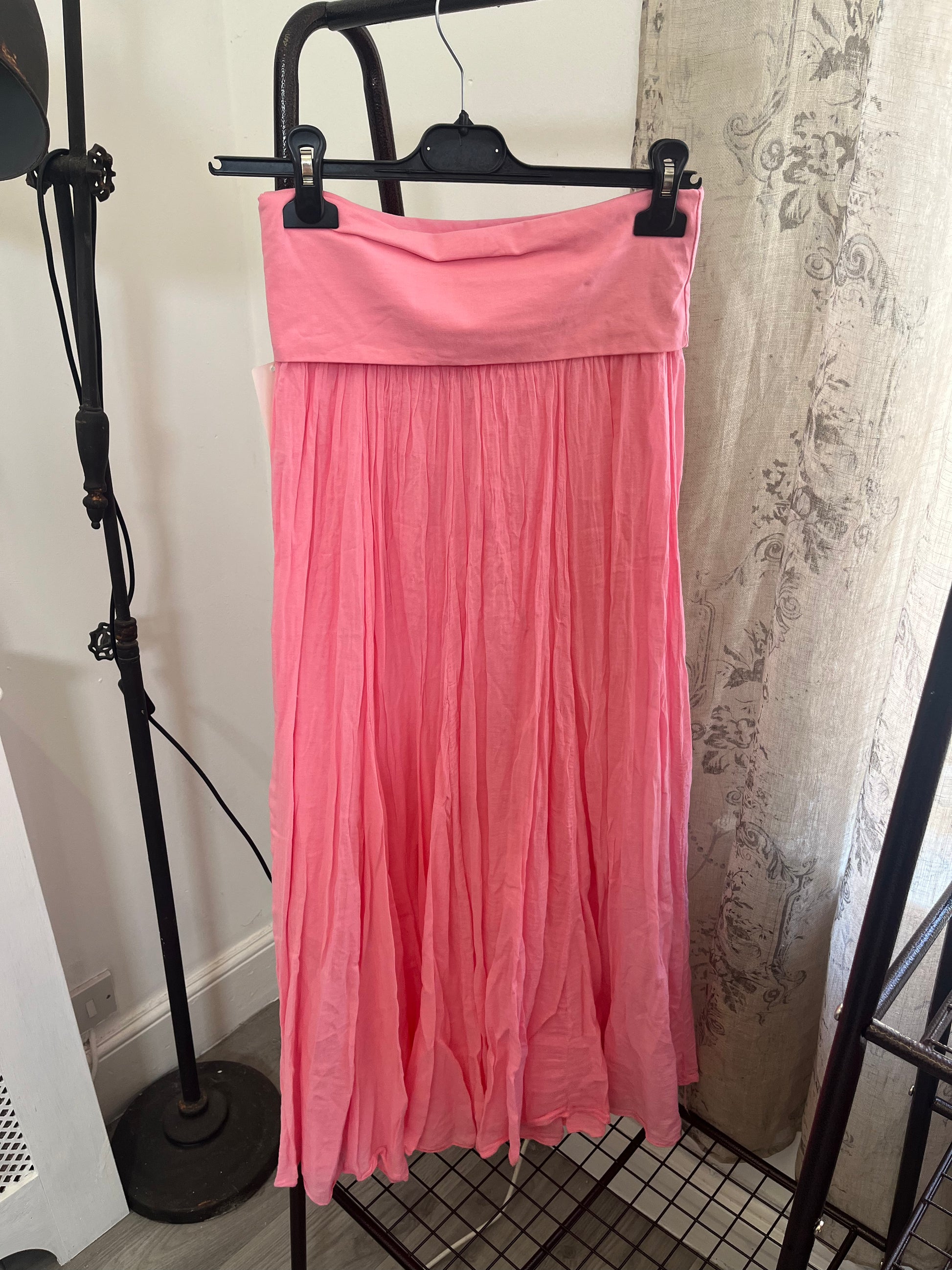 Lizzie Cotton Maxi Length Skirt