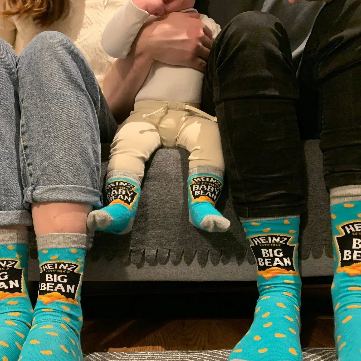 Heinz Baked Beans 'Baby Bean' Baby Socks