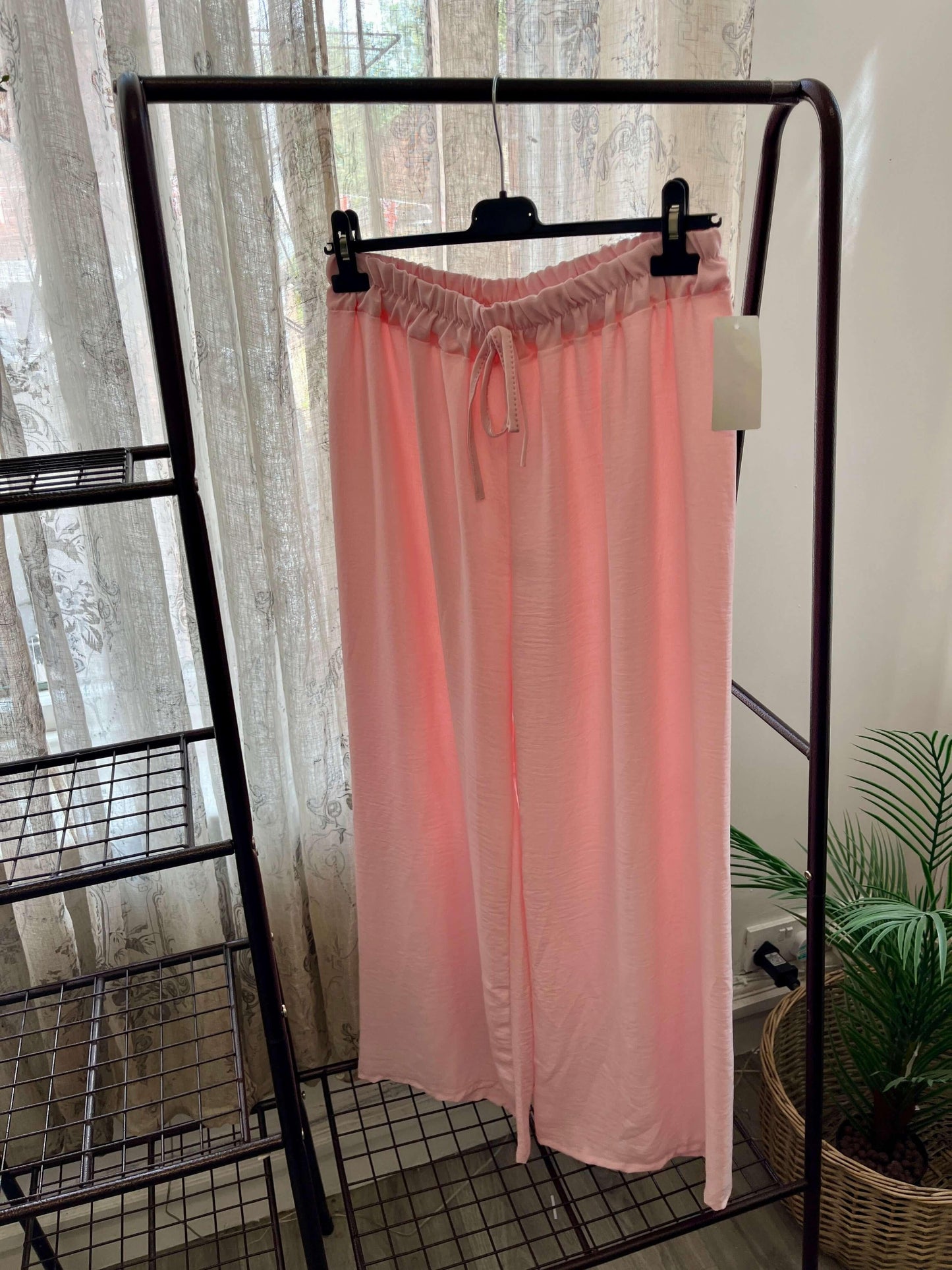 Elegant Wide Leg Palazzo Trousers