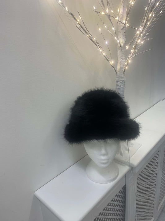 Faux Fur Bucket Hat