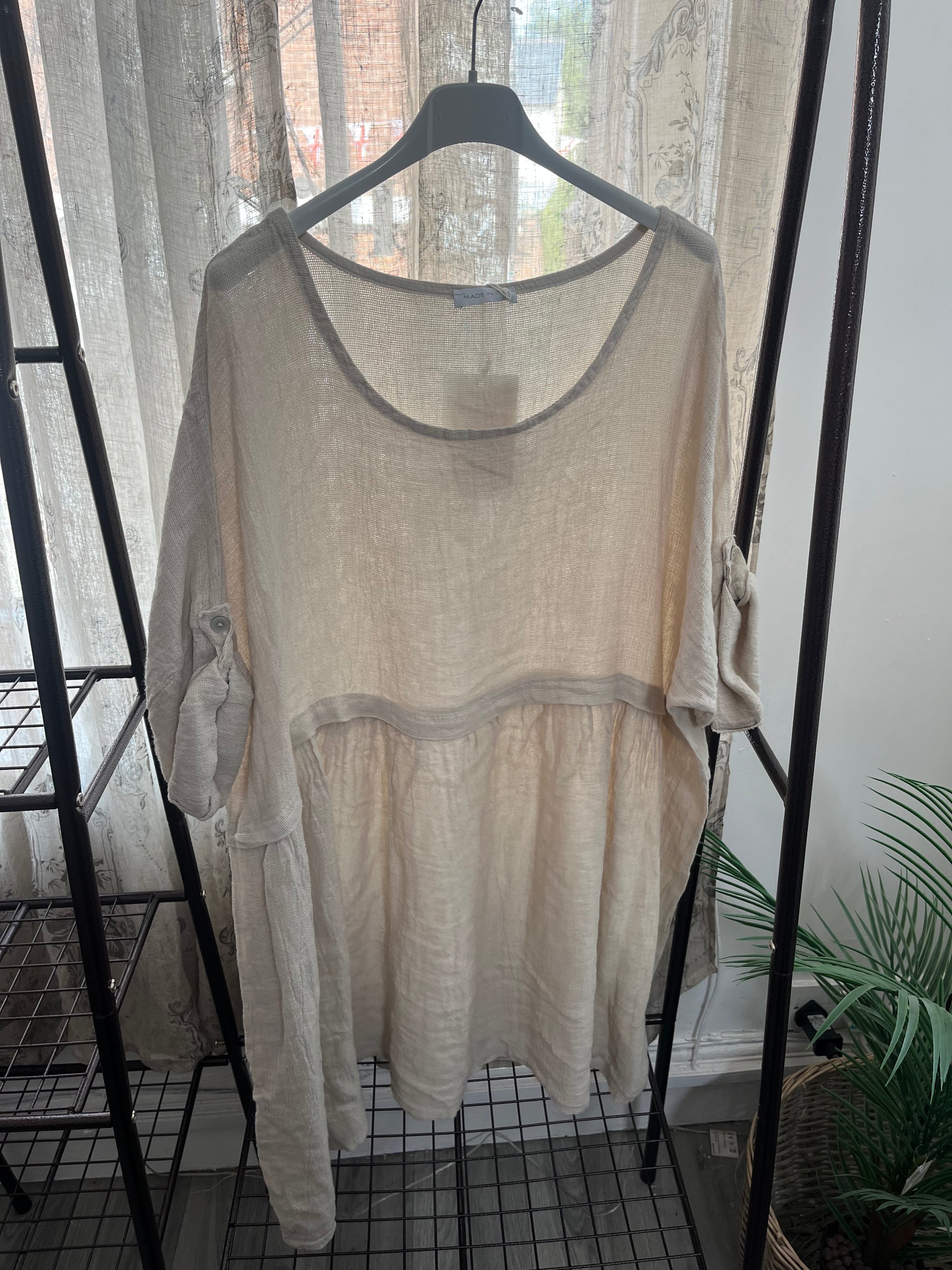 Melanie Cotton Tunic Dress