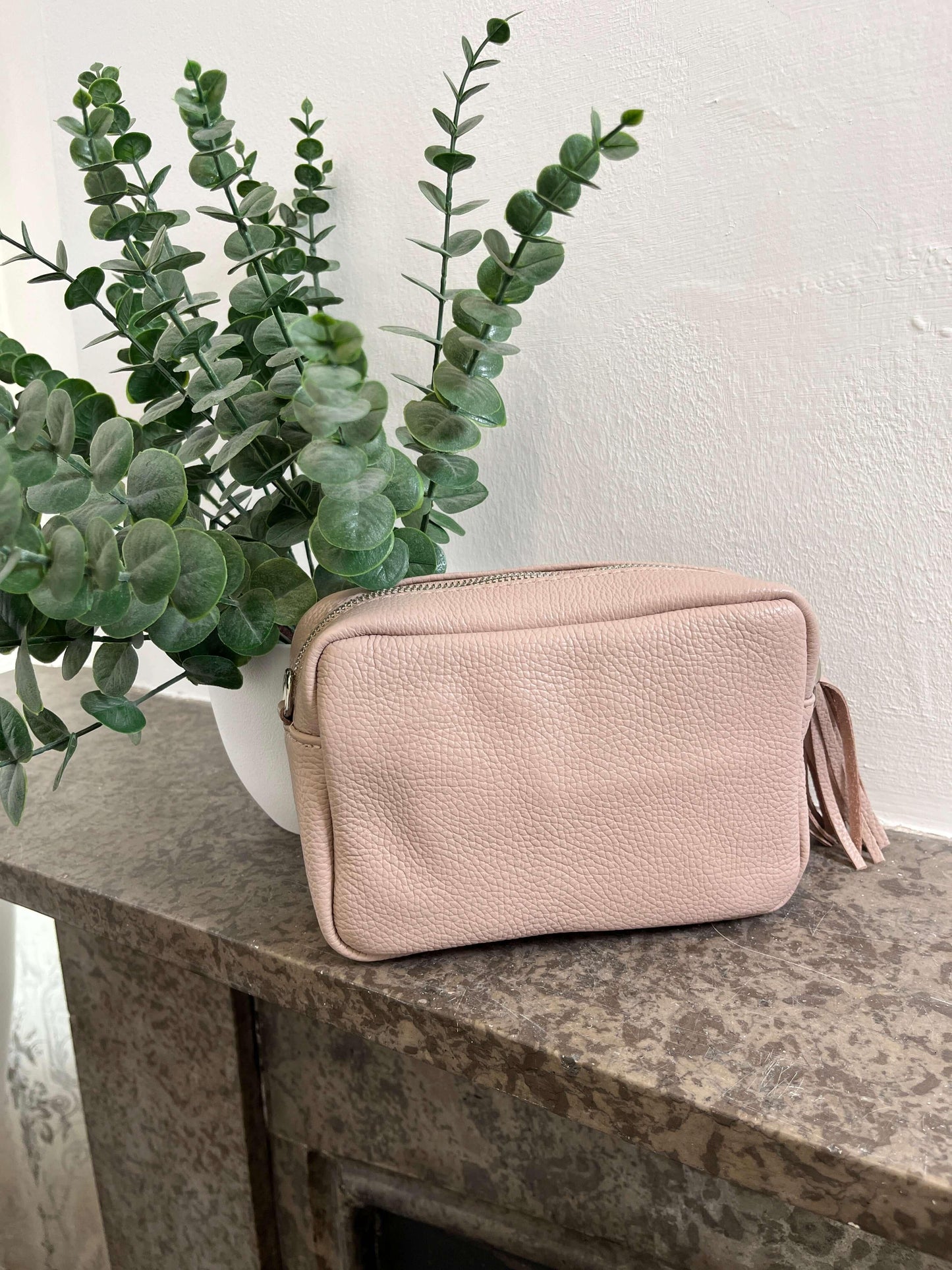 Ladies Leather Tassel Bag