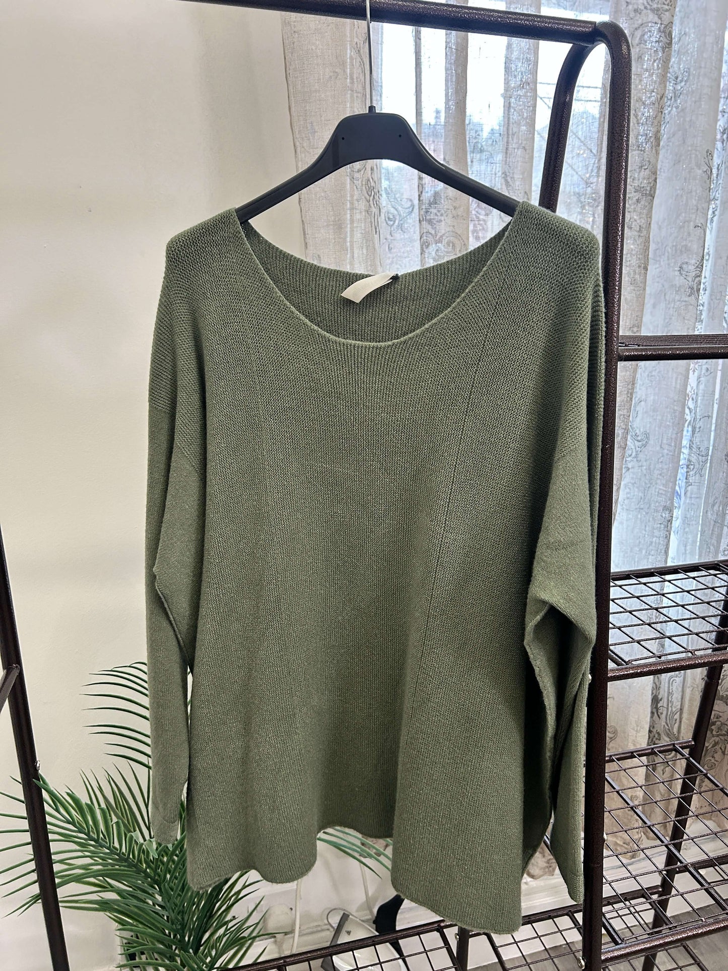 Waffle Knit Super Soft Slouchy Jumper