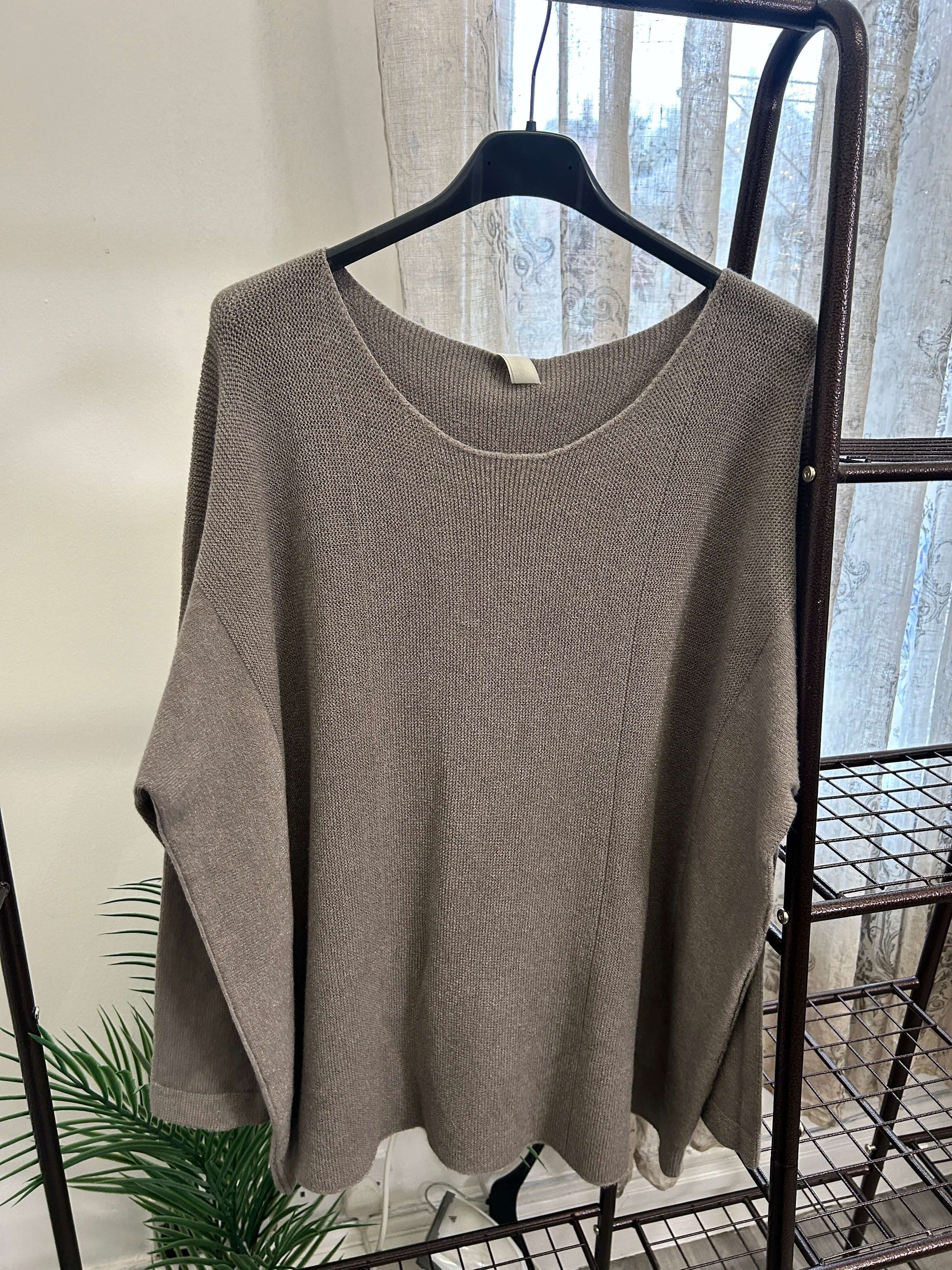 Waffle Knit Super Soft Slouchy Jumper