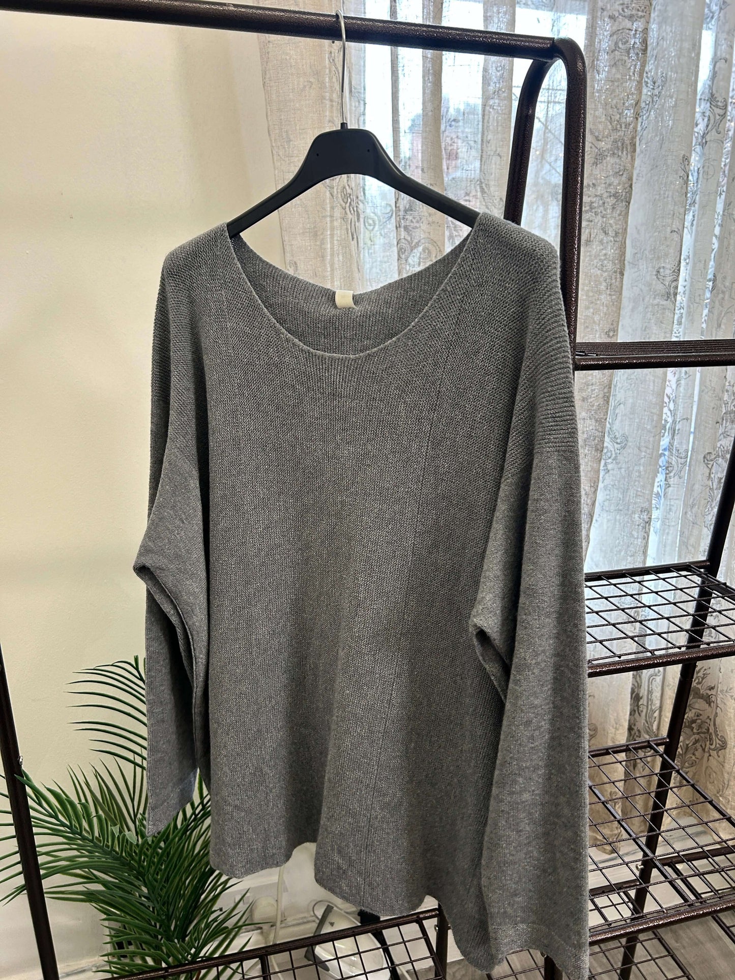 Waffle Knit Super Soft Slouchy Jumper