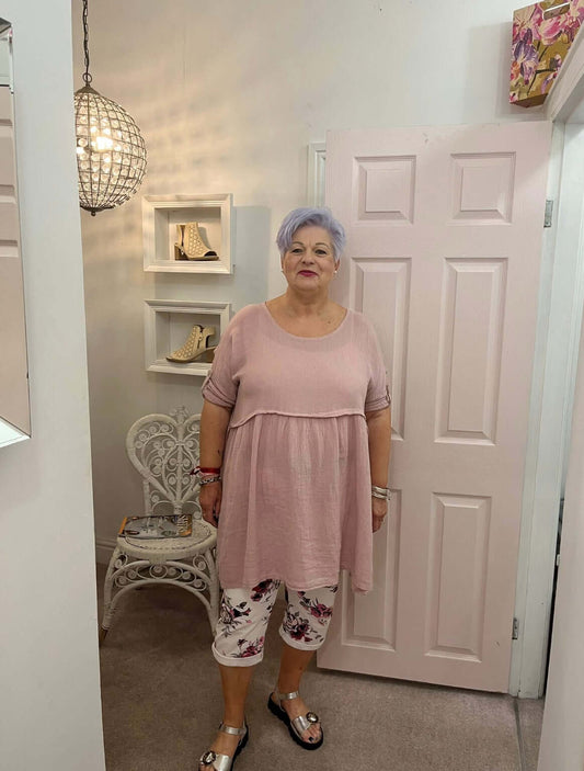 Melanie Cotton Tunic Dress