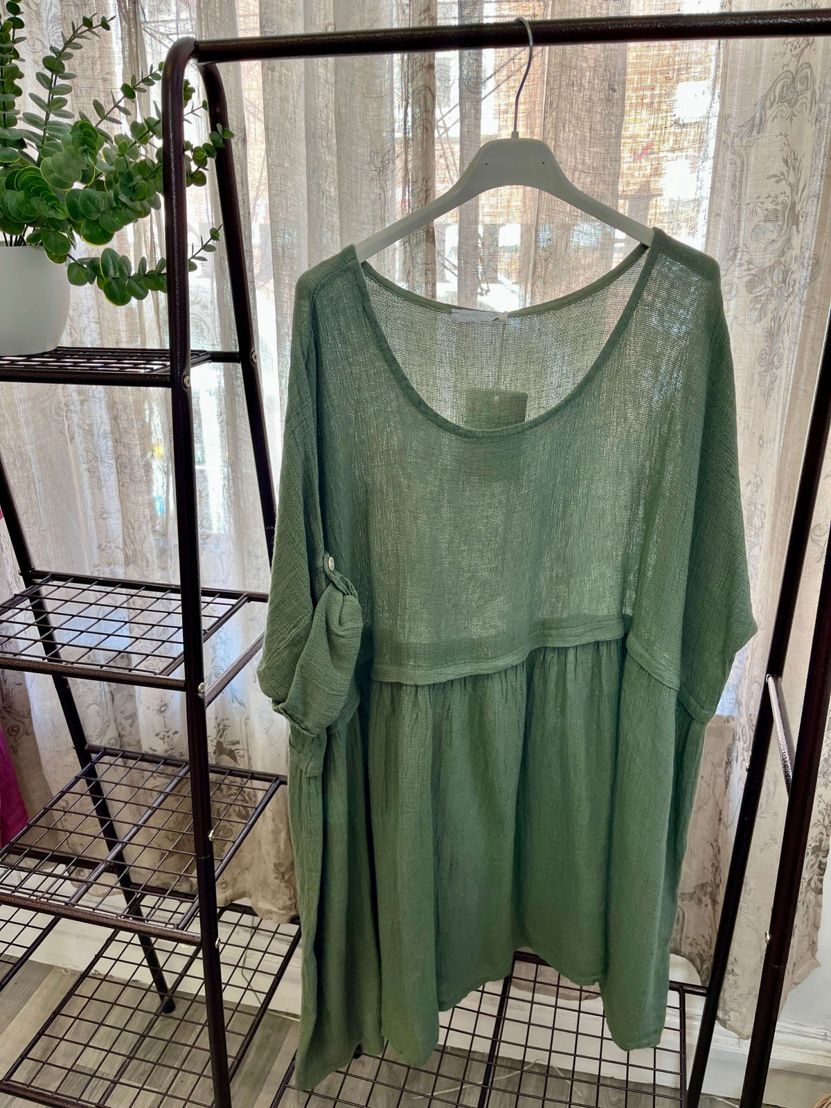 Melanie Cotton Tunic Dress