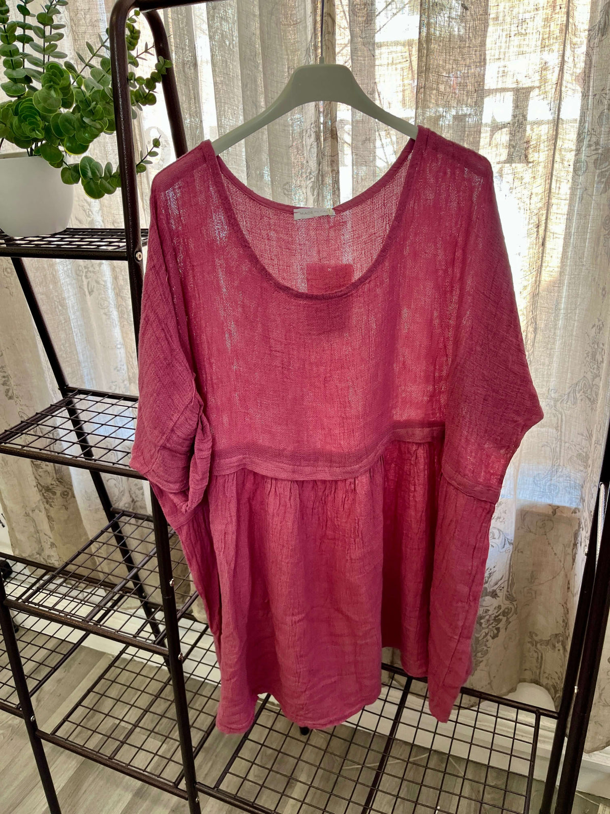 Melanie Cotton Tunic Dress