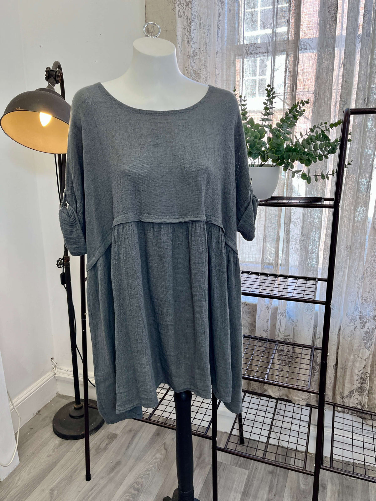 Melanie Cotton Tunic Dress