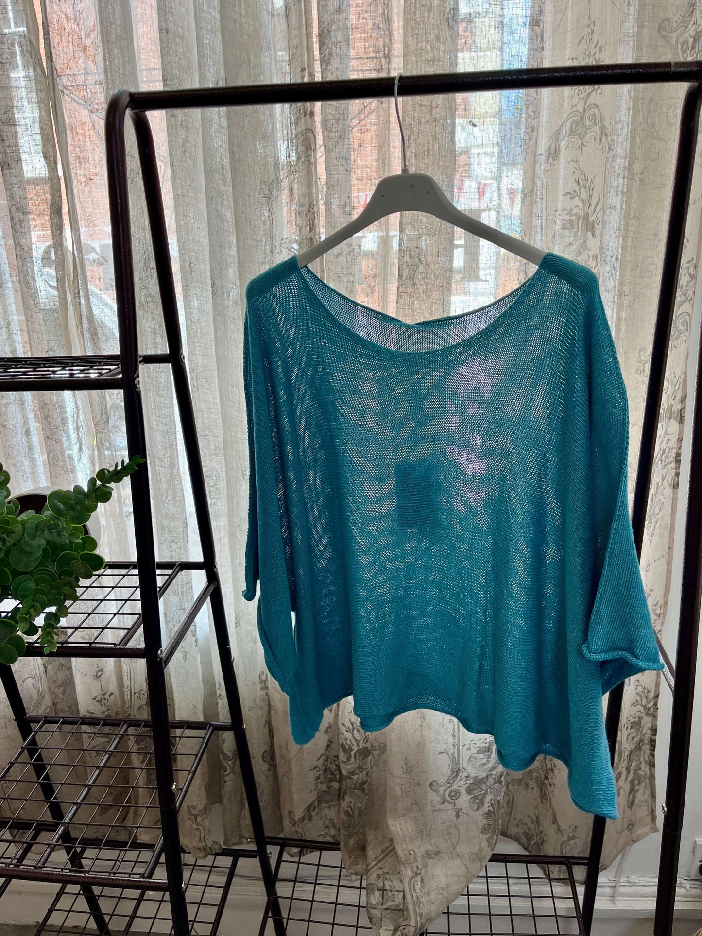 Harlow Woven Fine Knit Layering Jumper