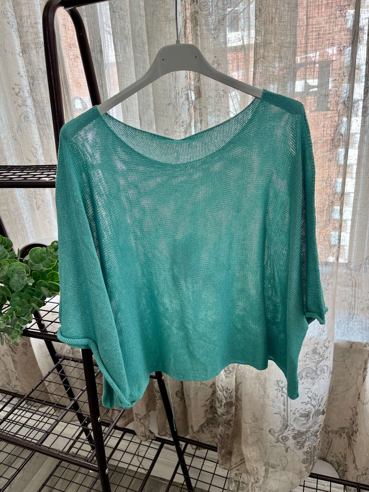 Harlow Woven Fine Knit Layering Jumper