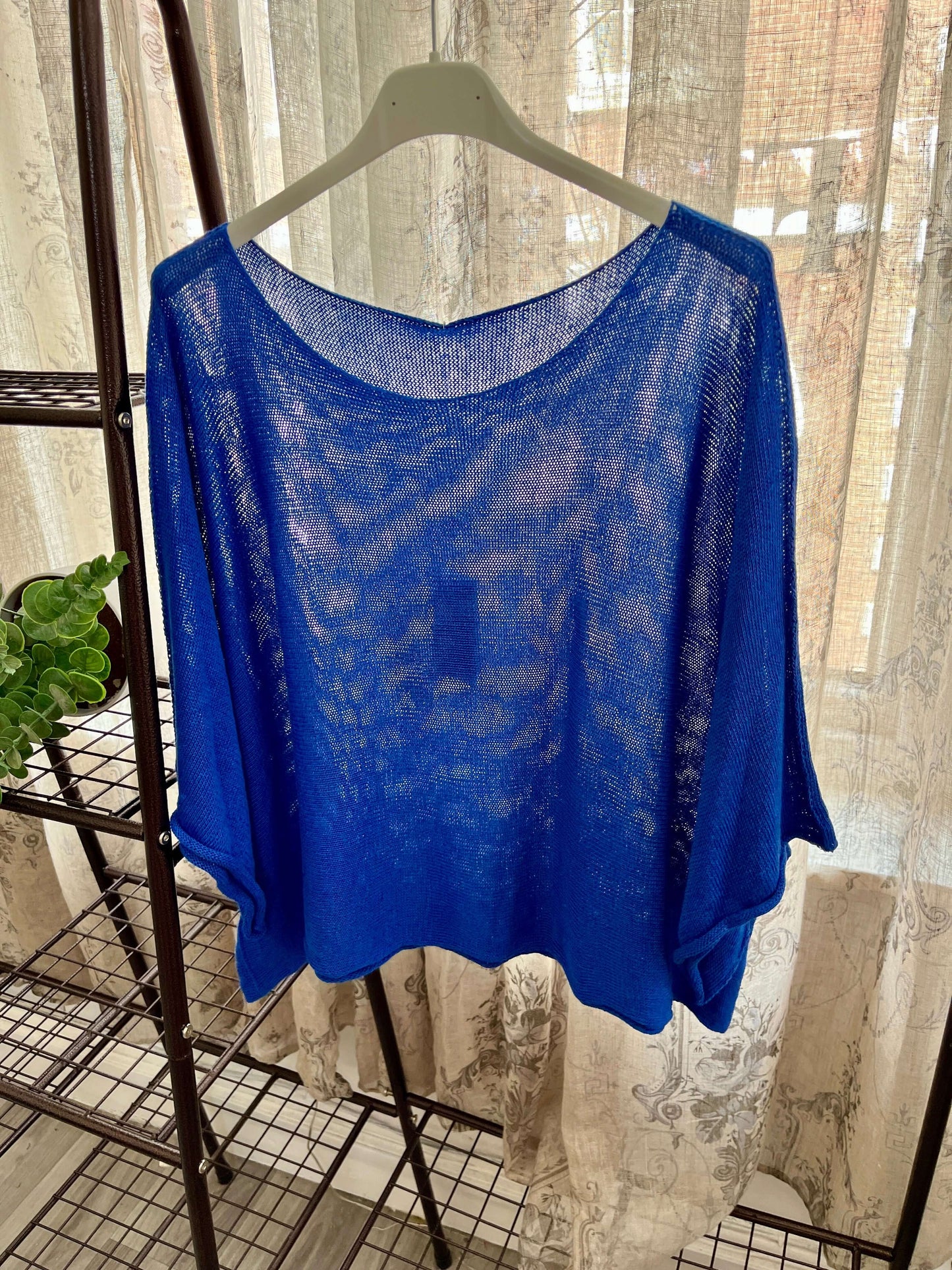 Harlow Woven Fine Knit Layering Jumper