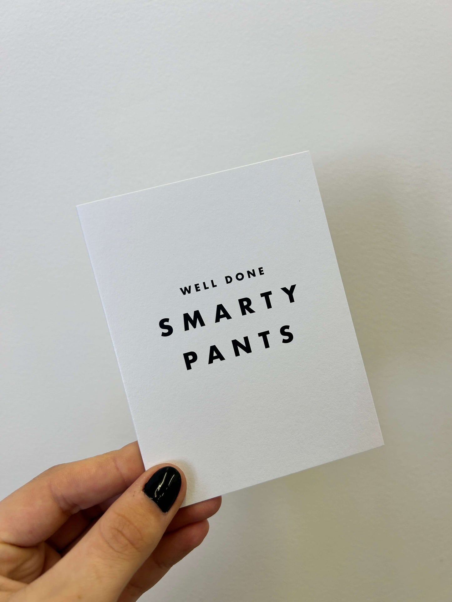 Chalk Uk - No.16 Smarty Pants Card