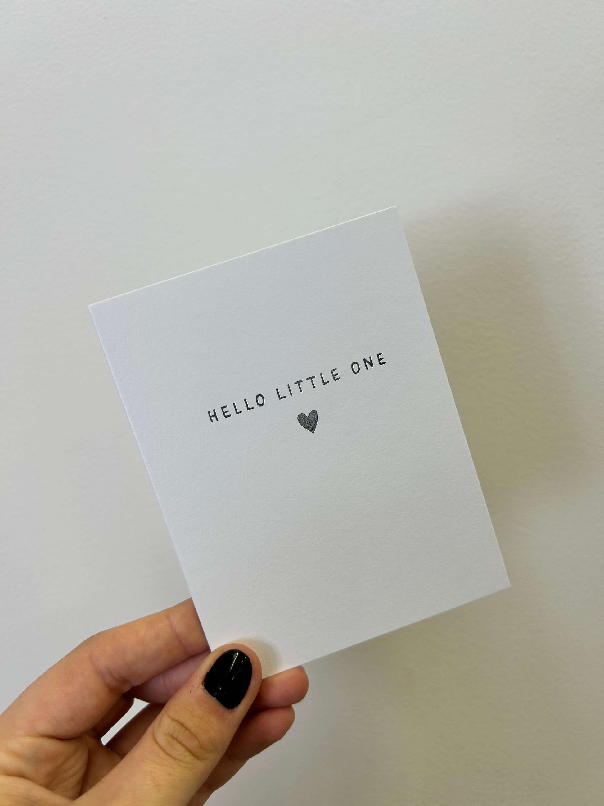 Chalk Uk - No.15 Hello Little One Card