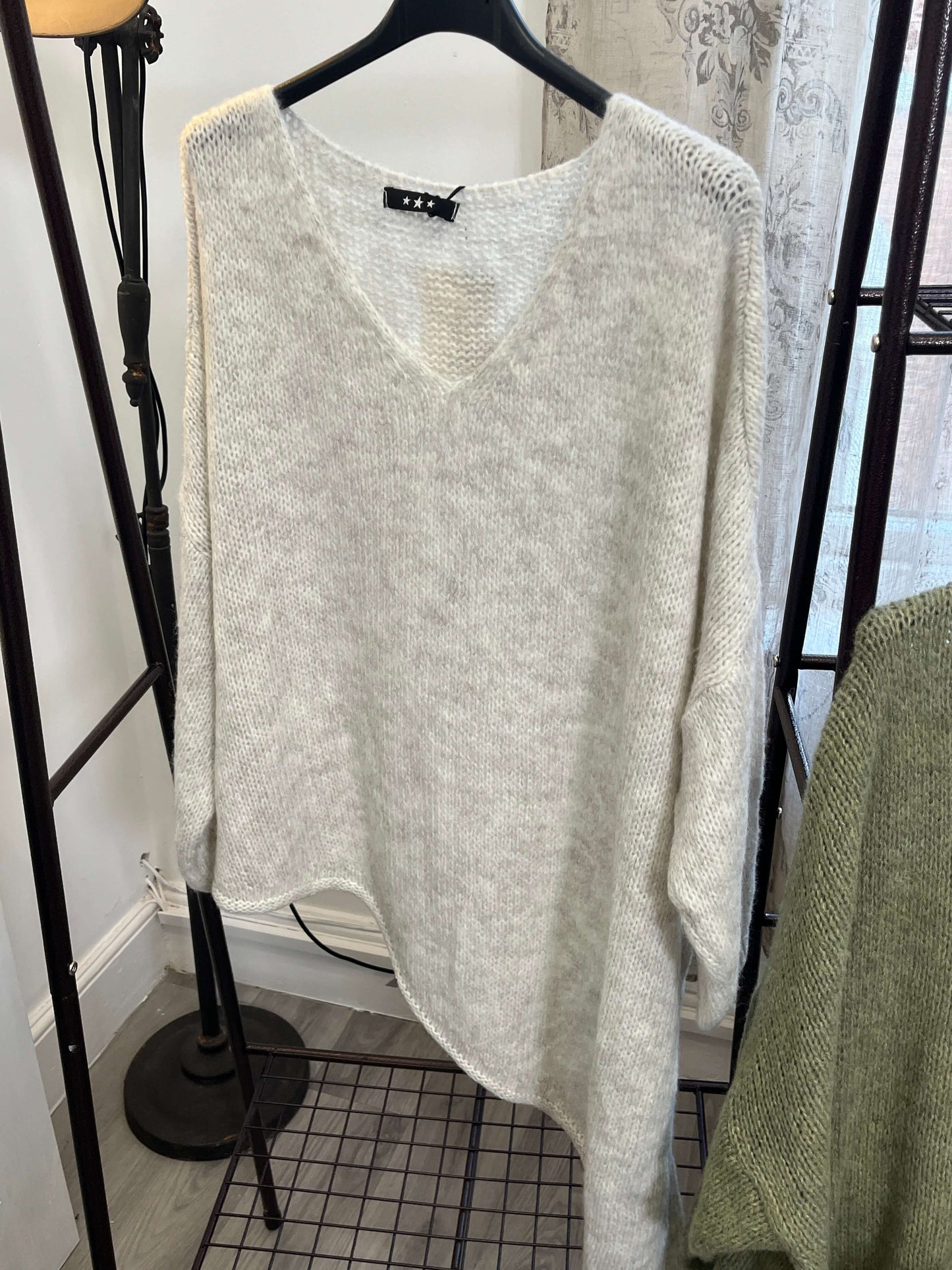 Gemma Slant Knit Jumper