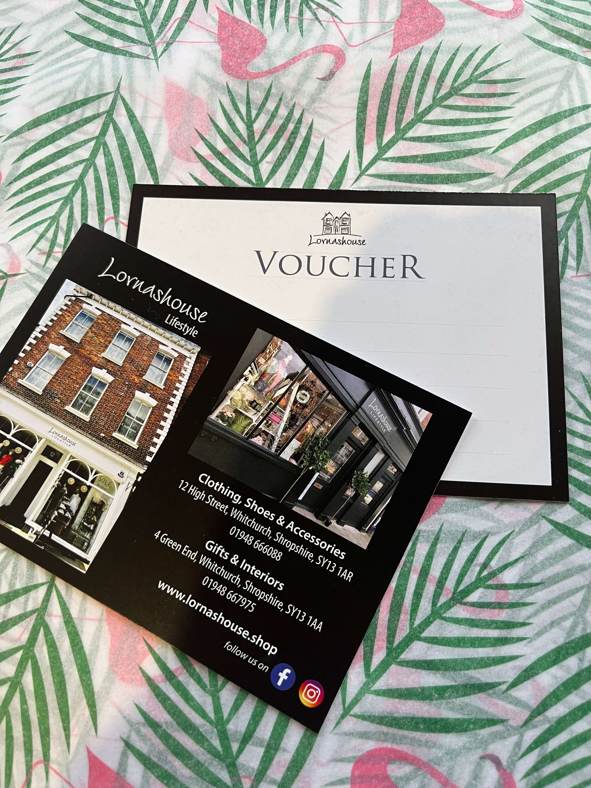 In Store Gift Voucher