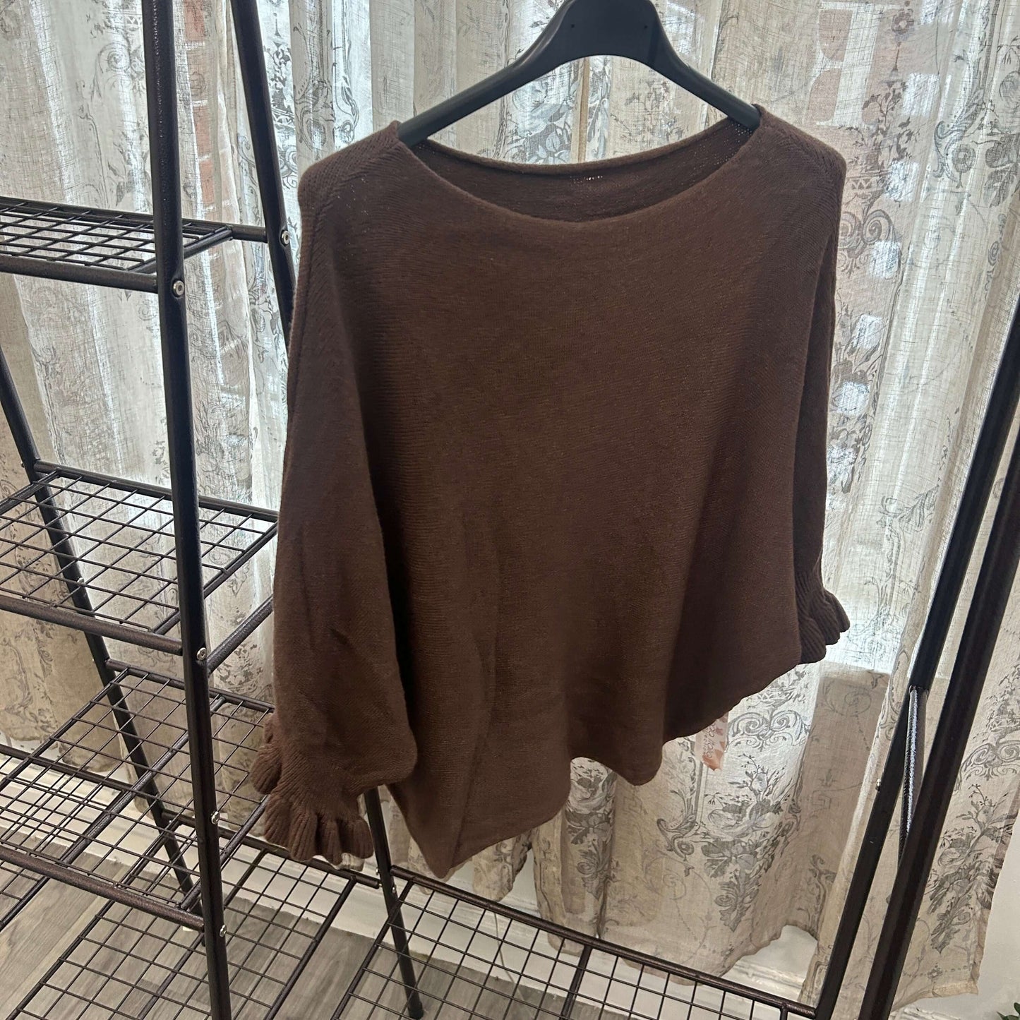 Eliza Fluted Sleeve Super Soft Jumper