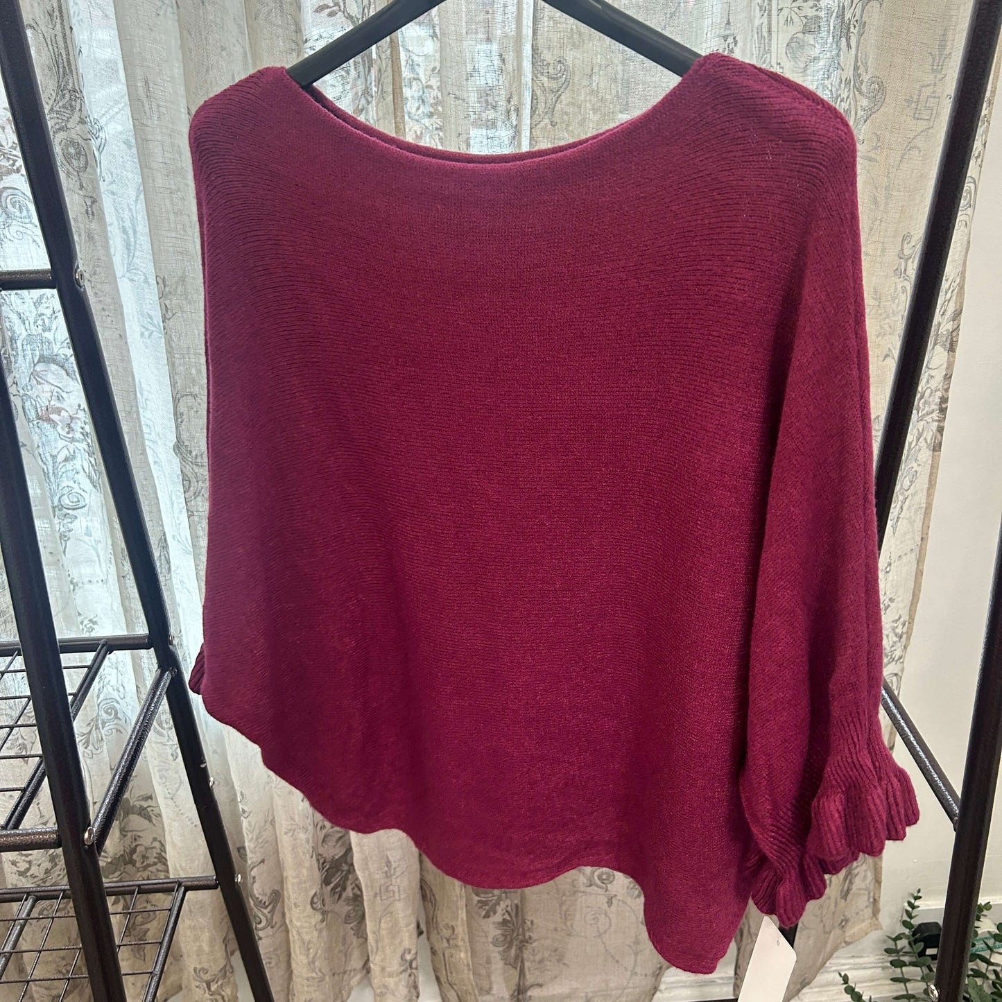 Eliza Fluted Sleeve Super Soft Jumper
