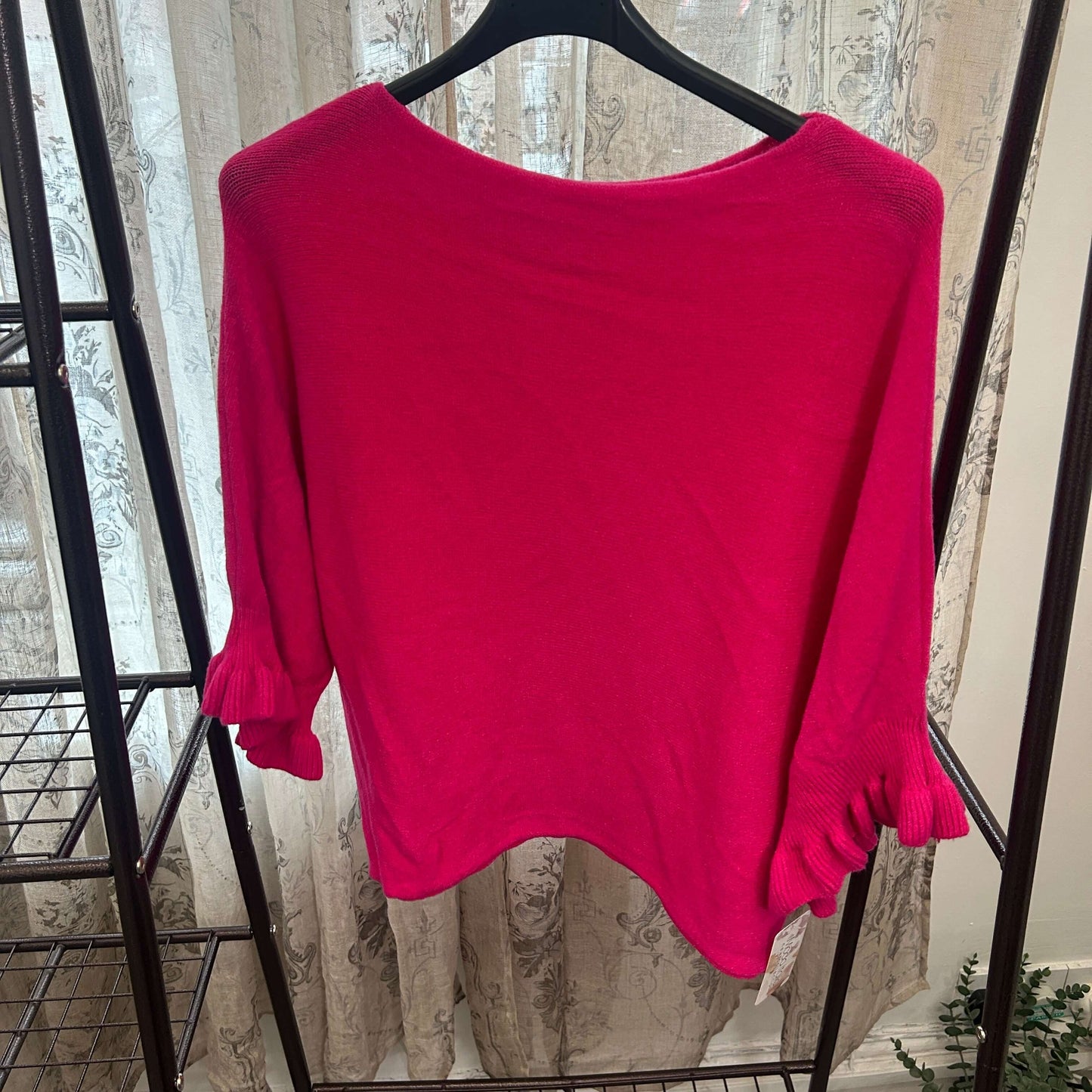Eliza Fluted Sleeve Super Soft Jumper