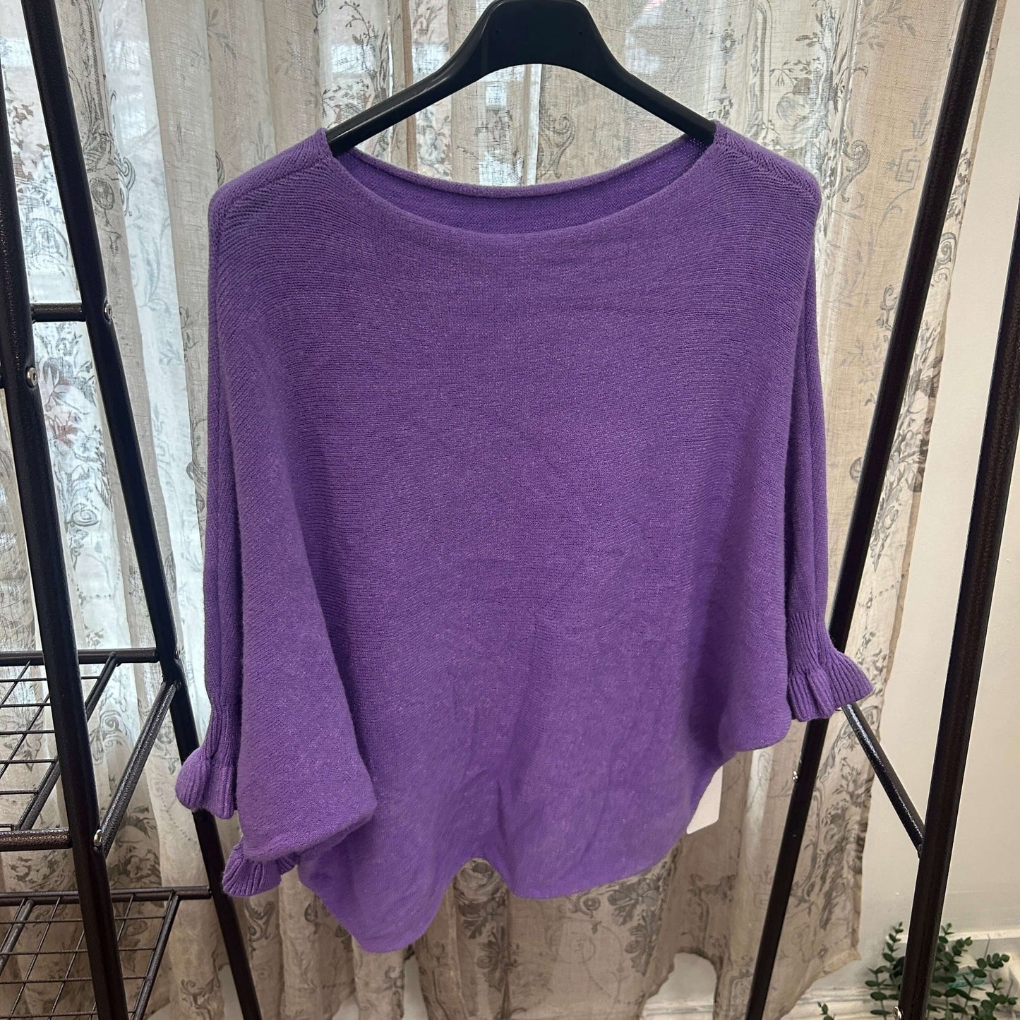 Eliza Fluted Sleeve Super Soft Jumper