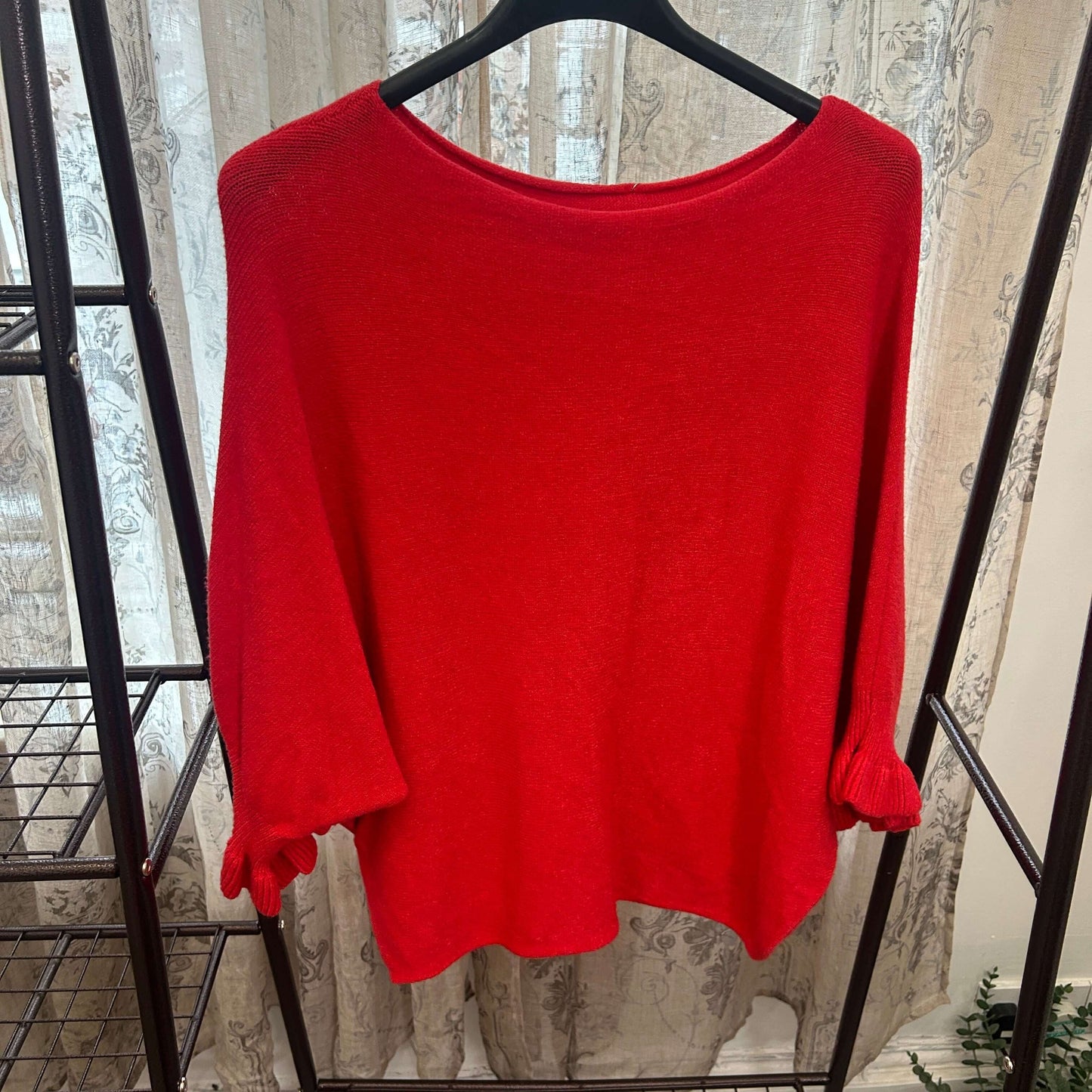Eliza Fluted Sleeve Super Soft Jumper