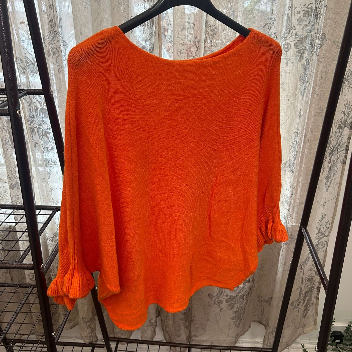 Eliza Fluted Sleeve Super Soft Jumper