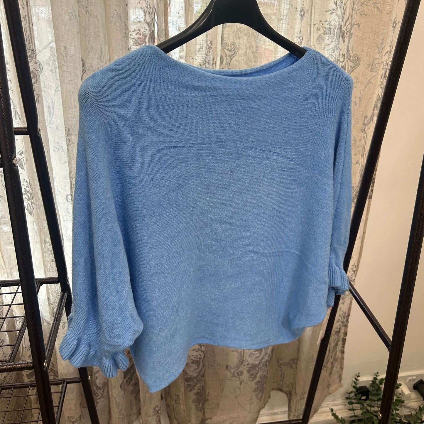 Eliza Fluted Sleeve Super Soft Jumper