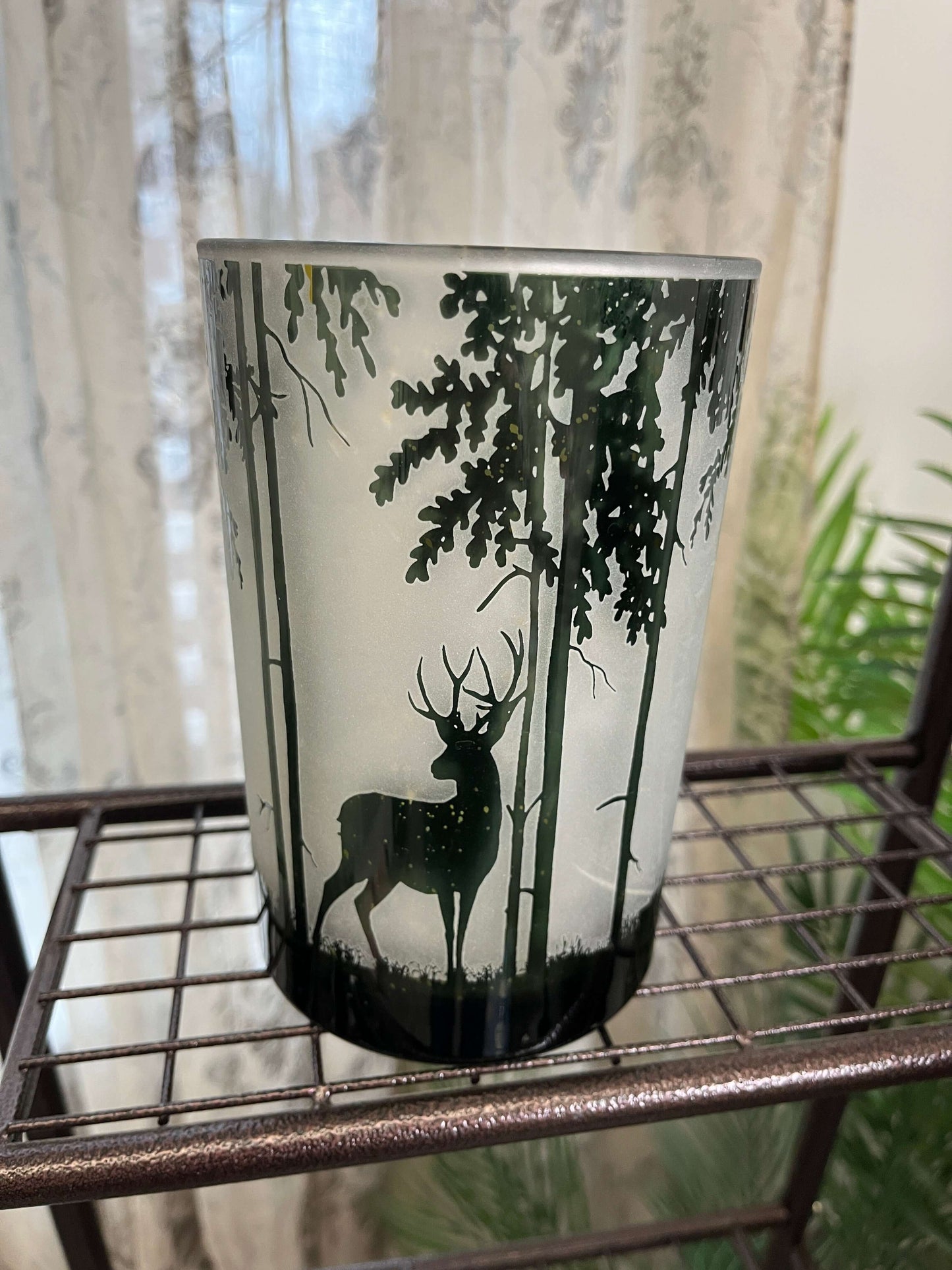 Candle Holder - Woodland Forest