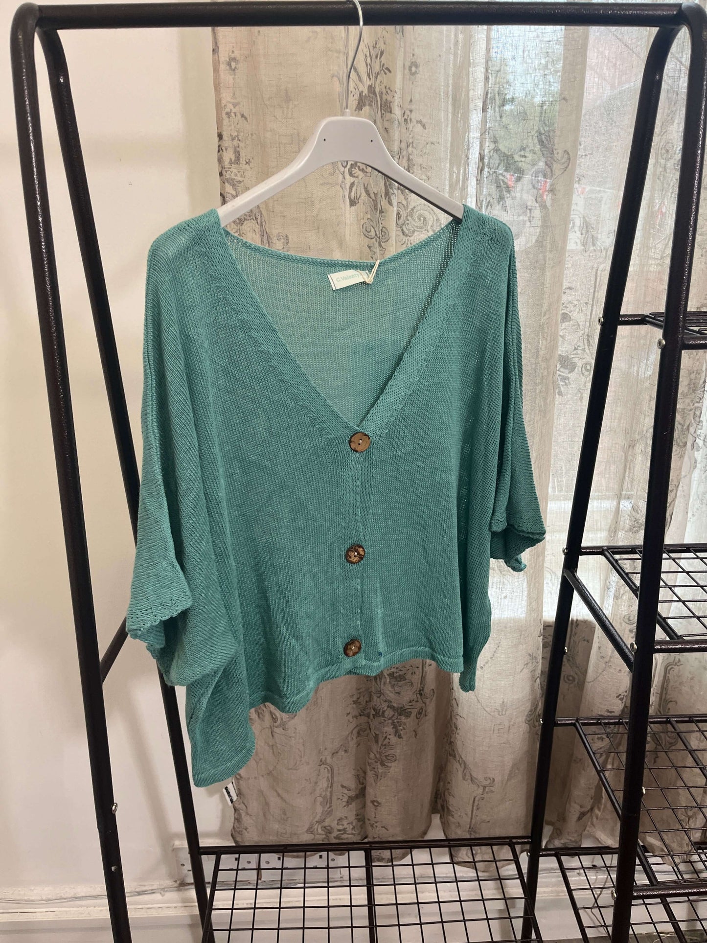 Aimee Cute Button Layering Cardi