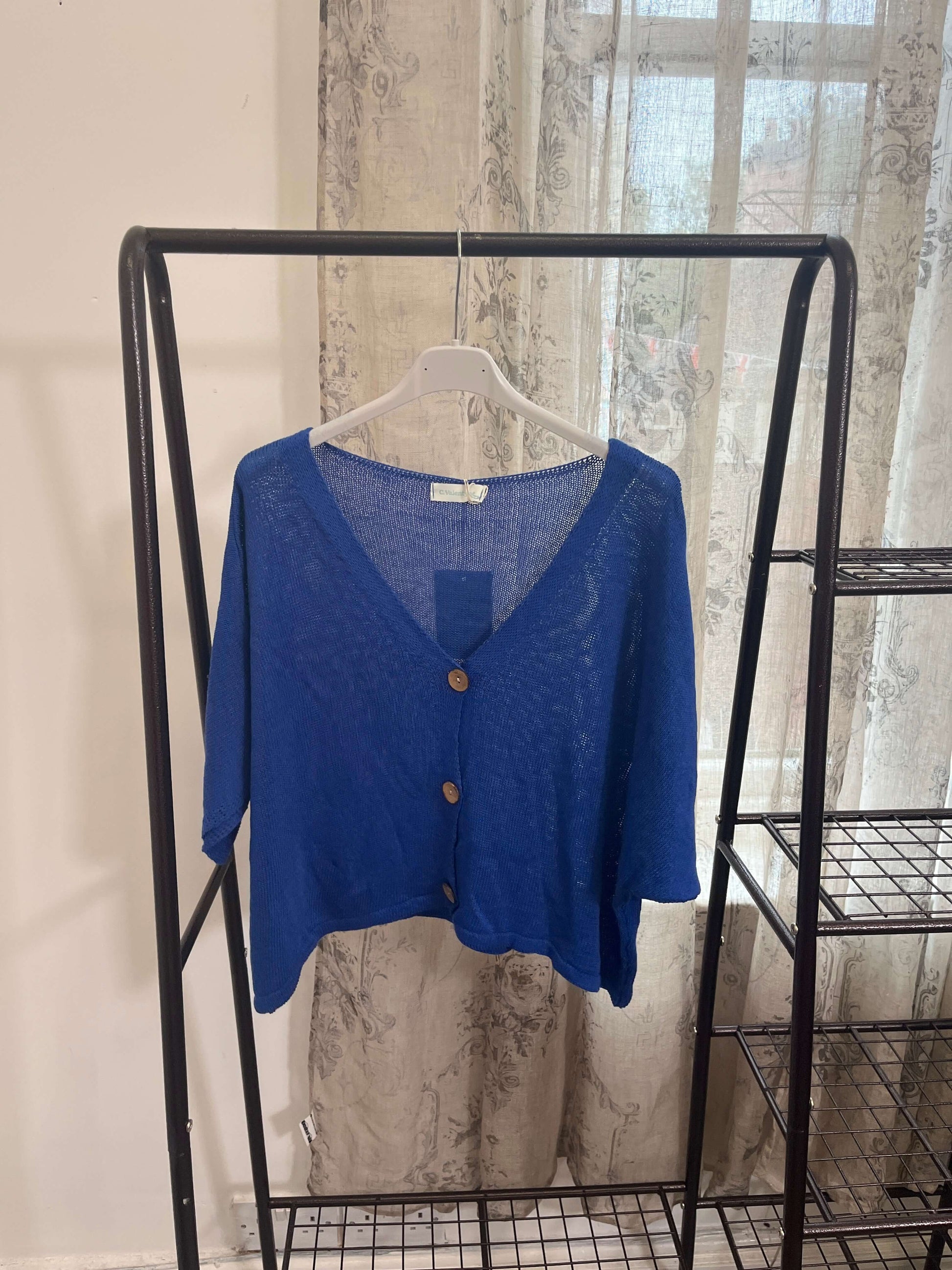 Aimee Cute Button Layering Cardi