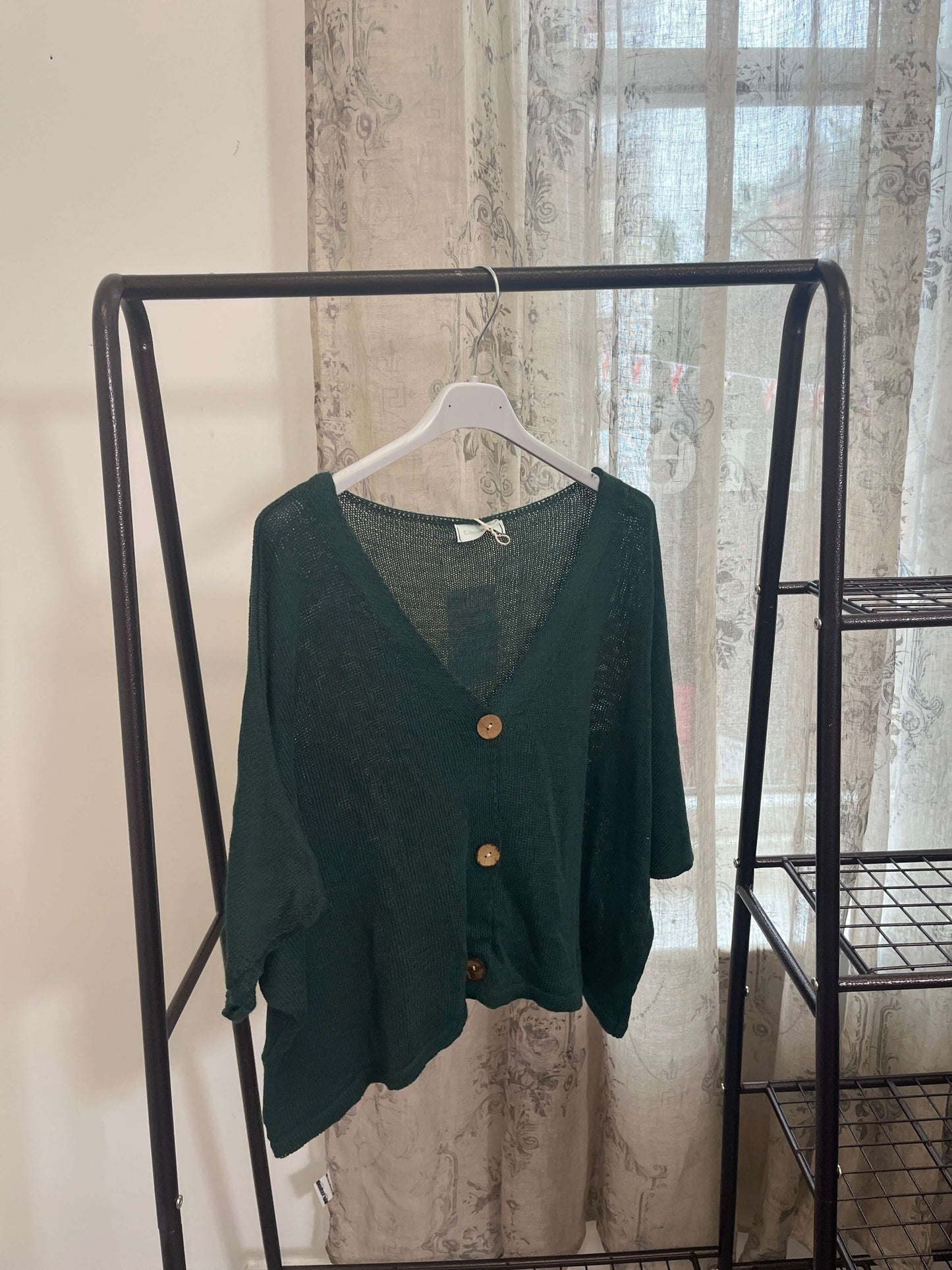 Aimee Cute Button Layering Cardi