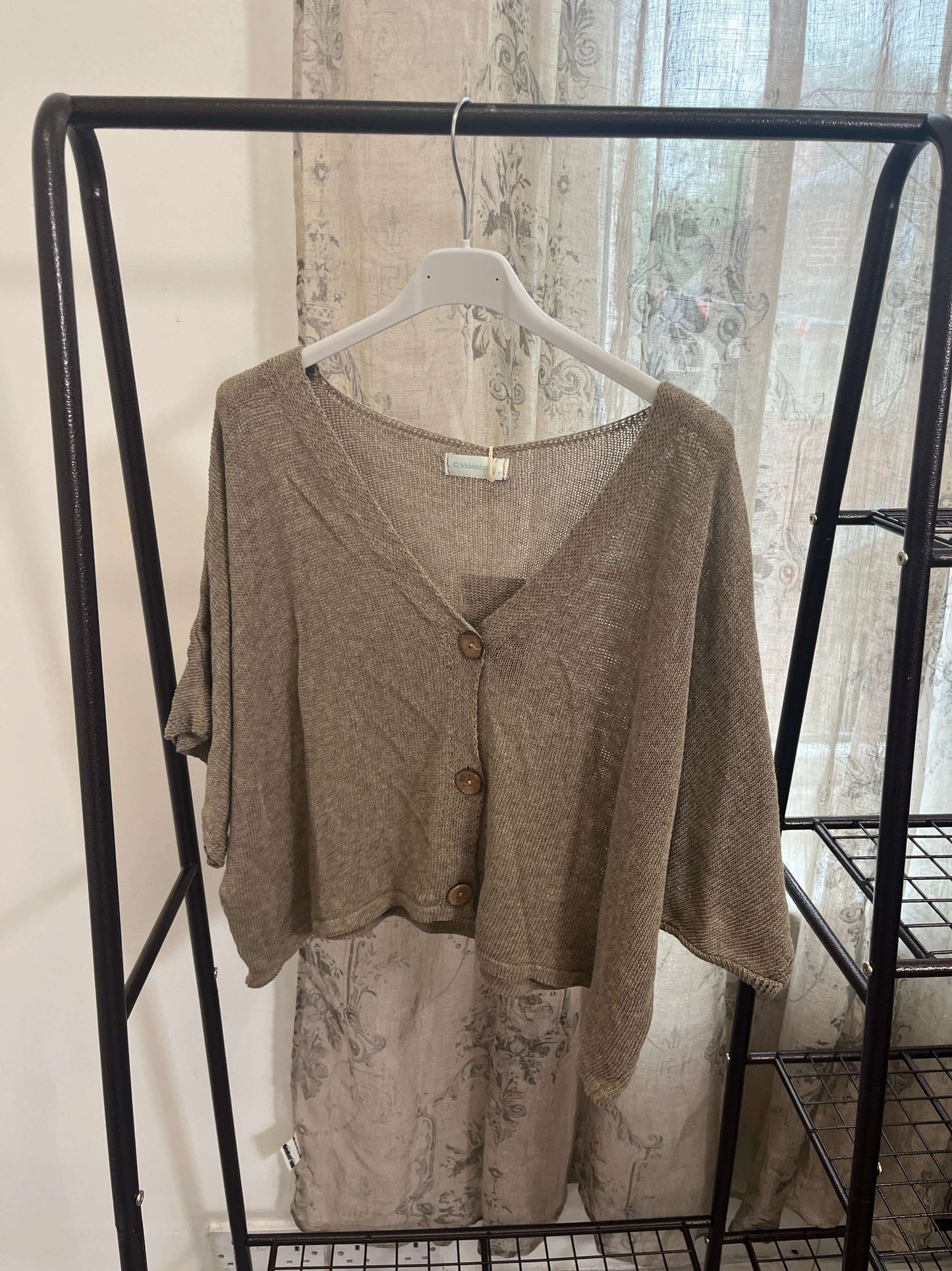 Aimee Cute Button Layering Cardi