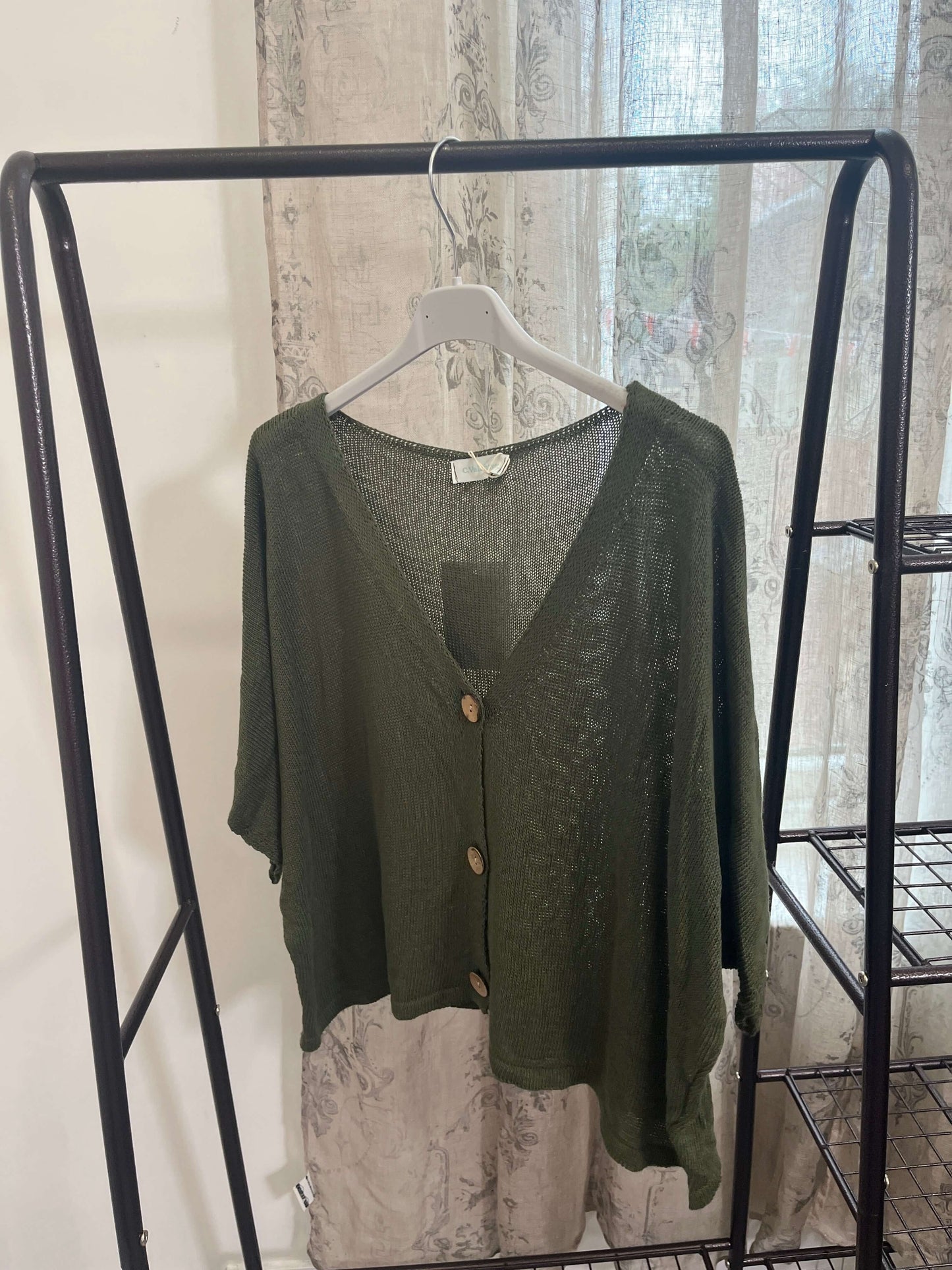 Aimee Cute Button Layering Cardi