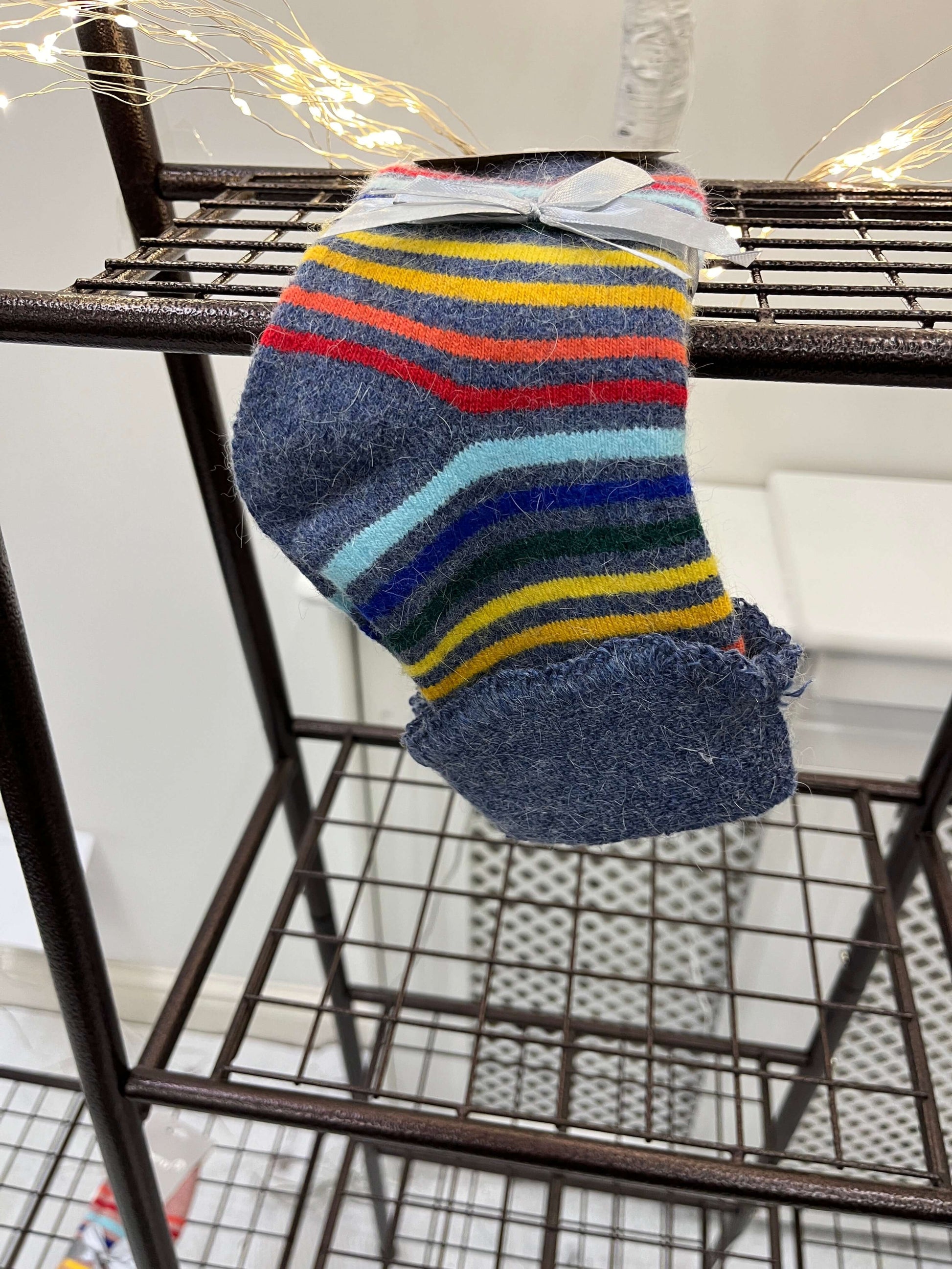Striped Cuff Sock