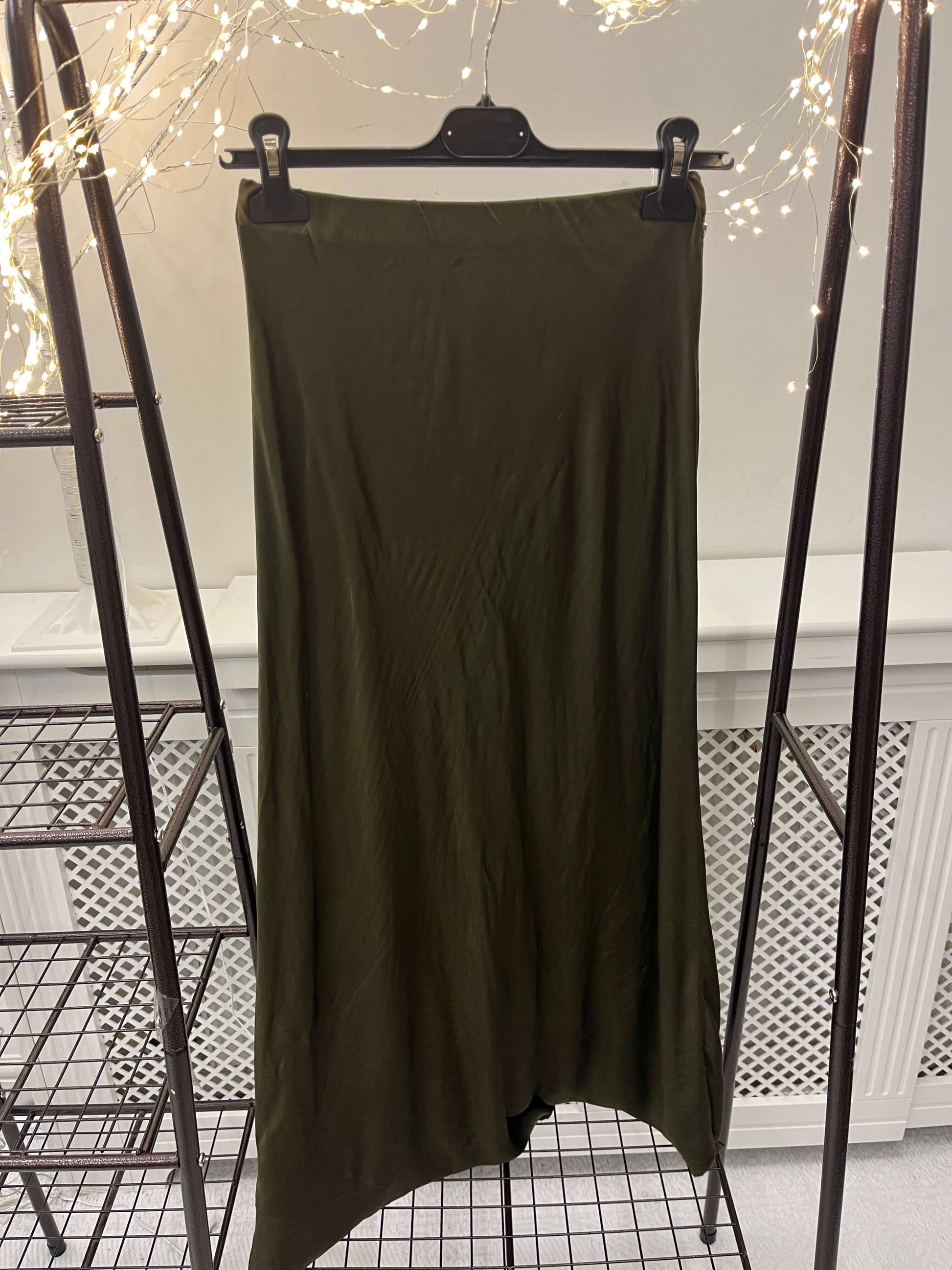 Bianca Satin Bias Maxi Skirt