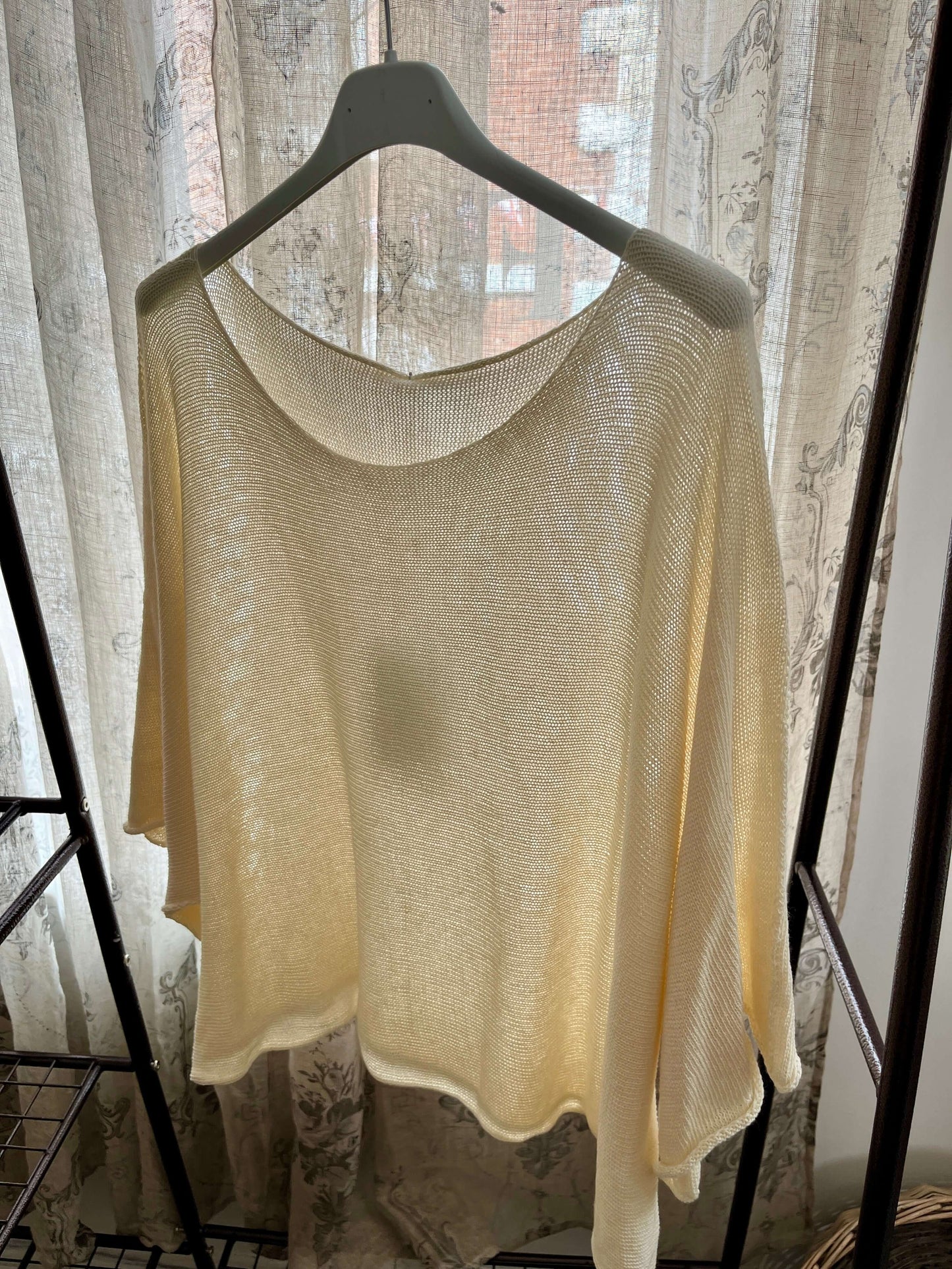 Harlow Woven Fine Knit Layering Jumper