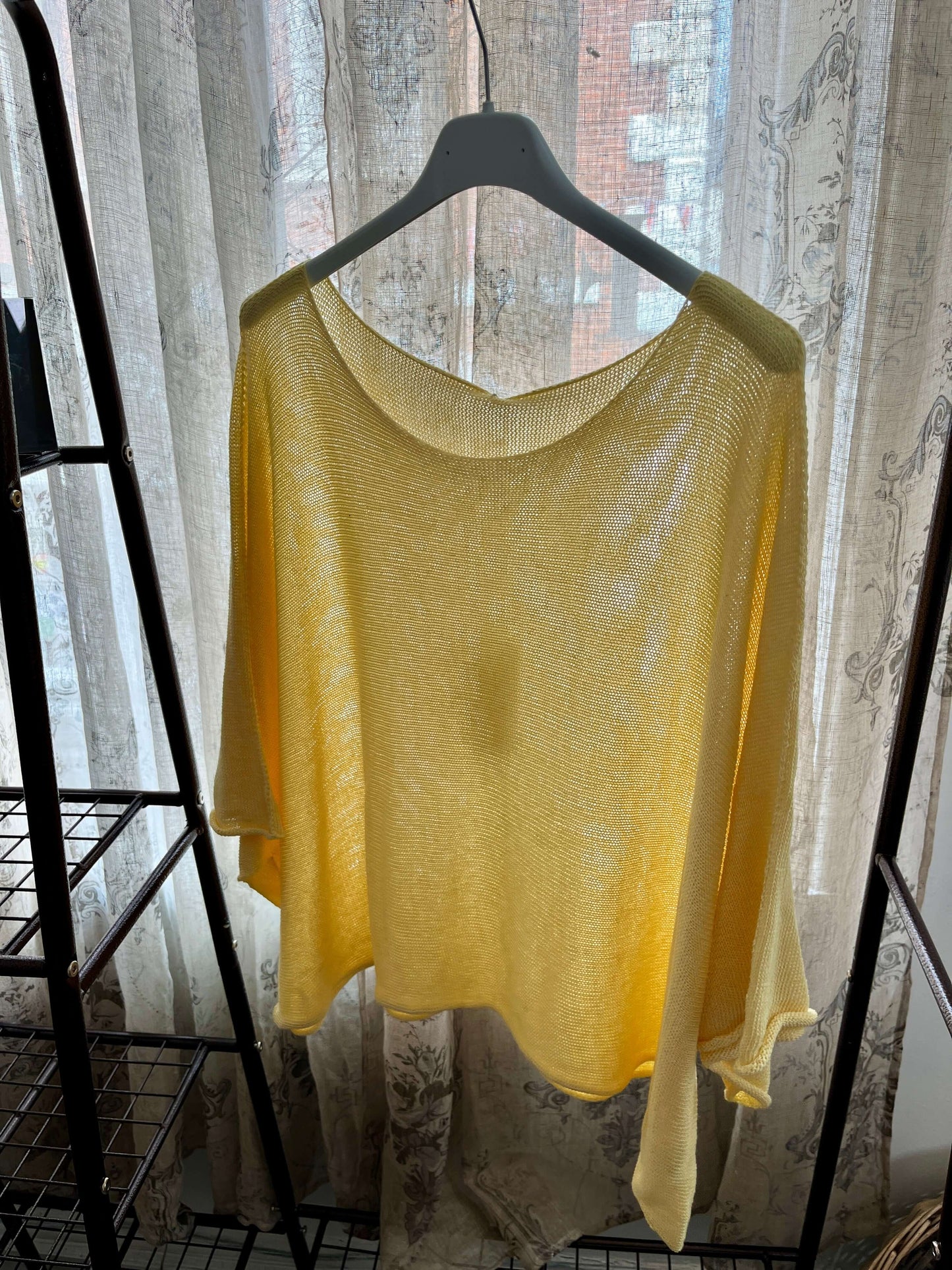 Harlow Woven Fine Knit Layering Jumper