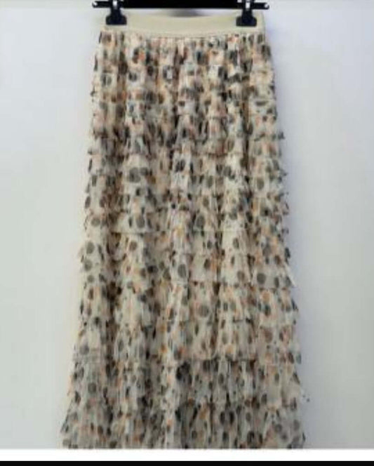 Tiffany Tuile Layered Skirt