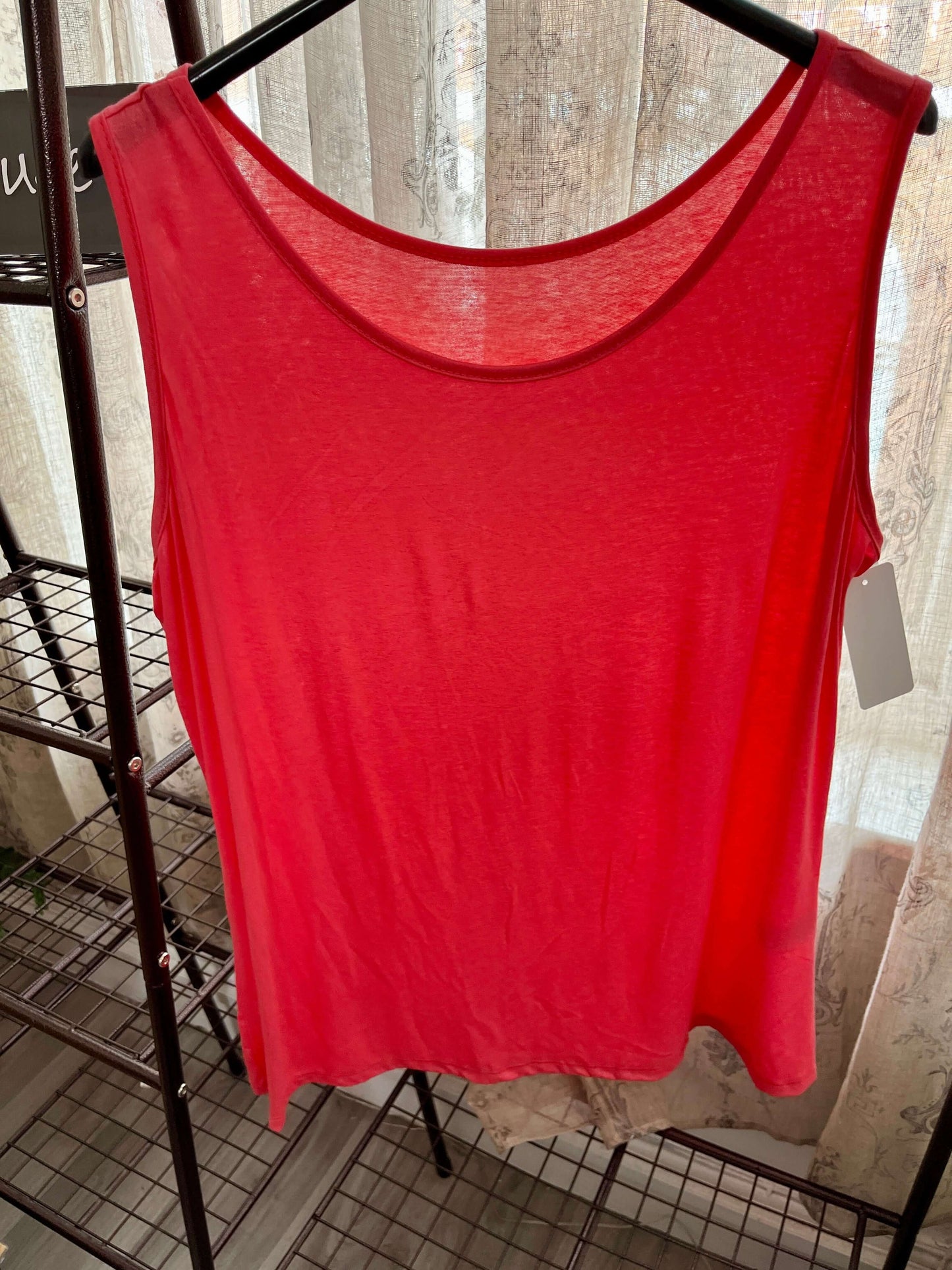 Lightweight Round Neck Layering Vest Top