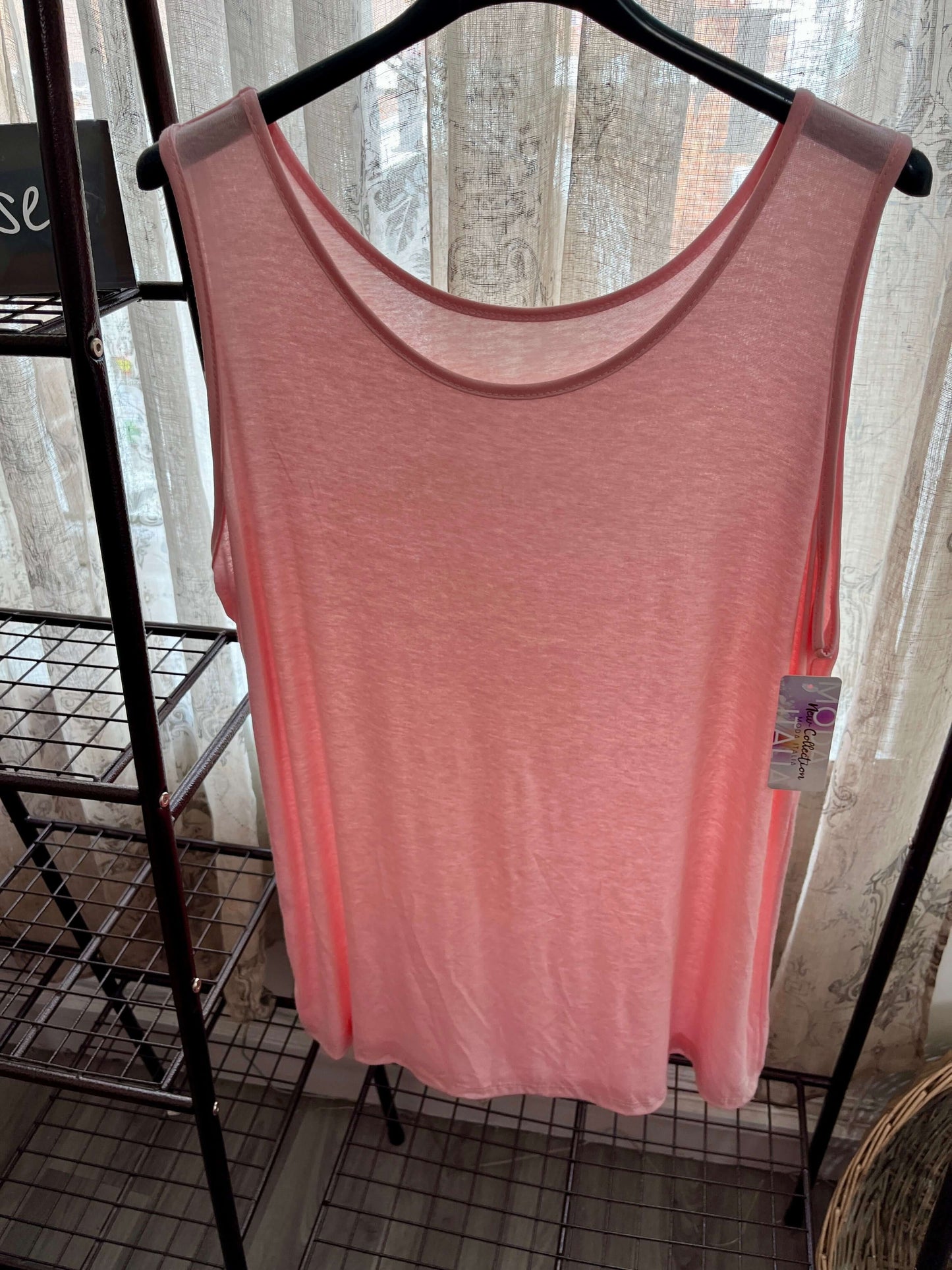 Lightweight Round Neck Layering Vest Top