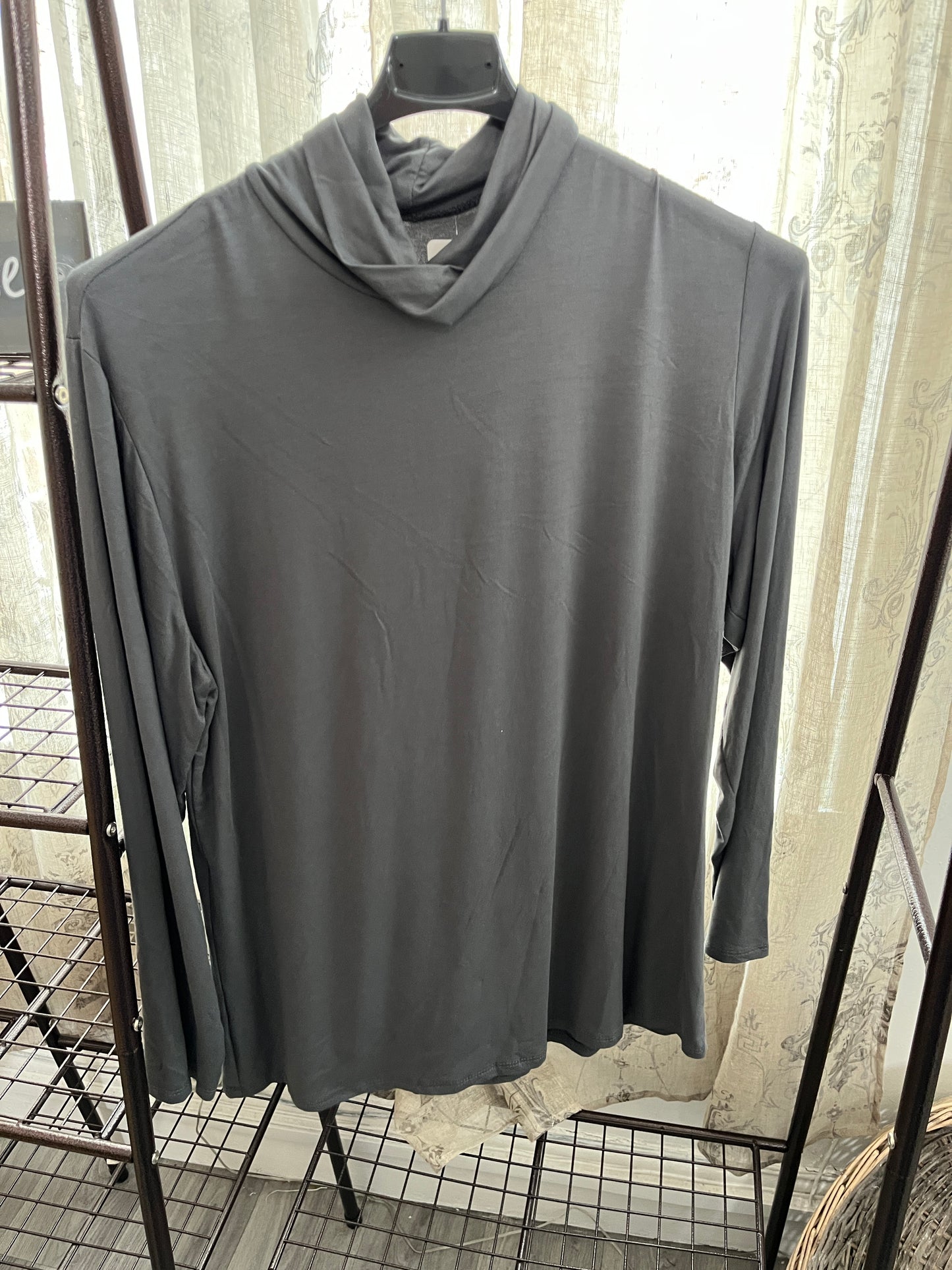 Polo Neck Second Skin Layering Top