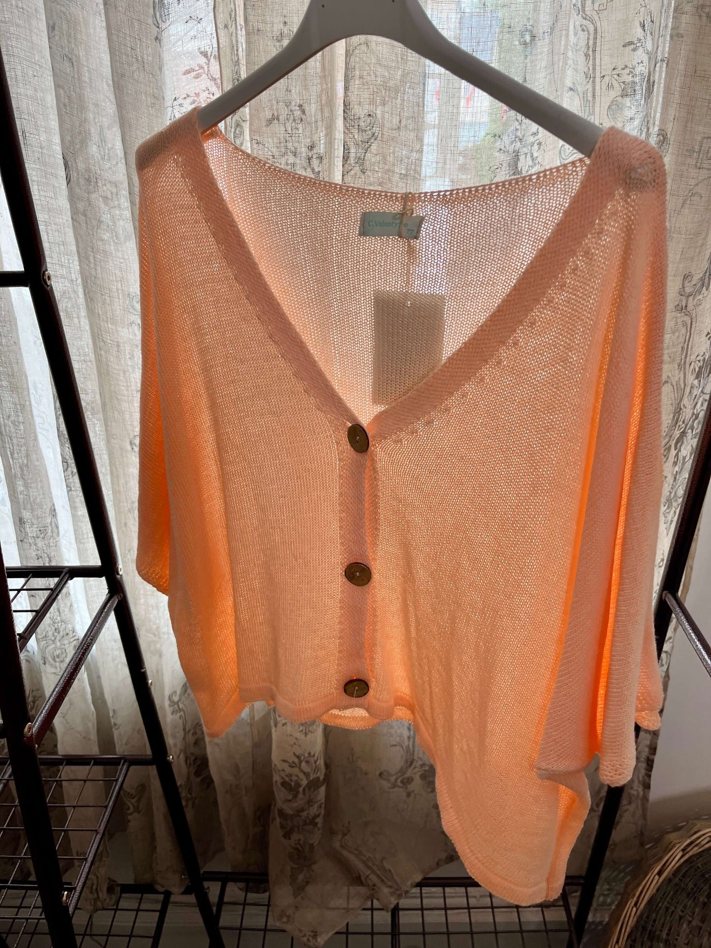 Aimee Cute Button Layering Cardi