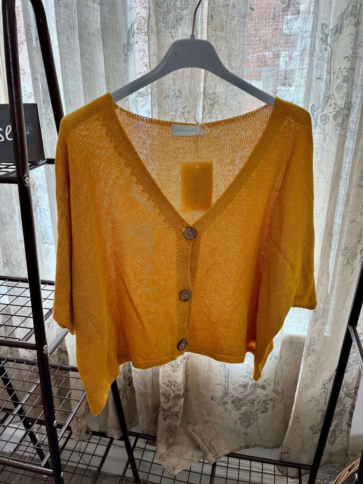 Aimee Cute Button Layering Cardi