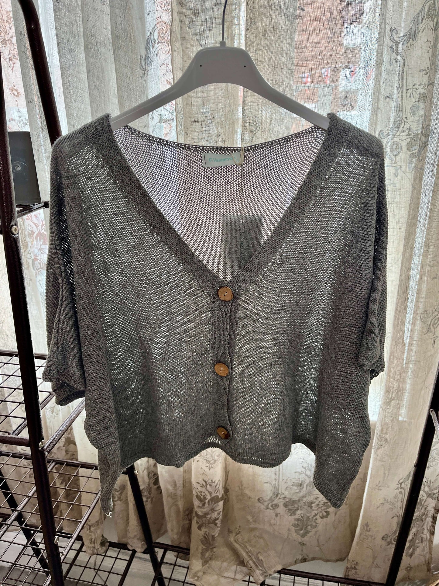 Aimee Cute Button Layering Cardi